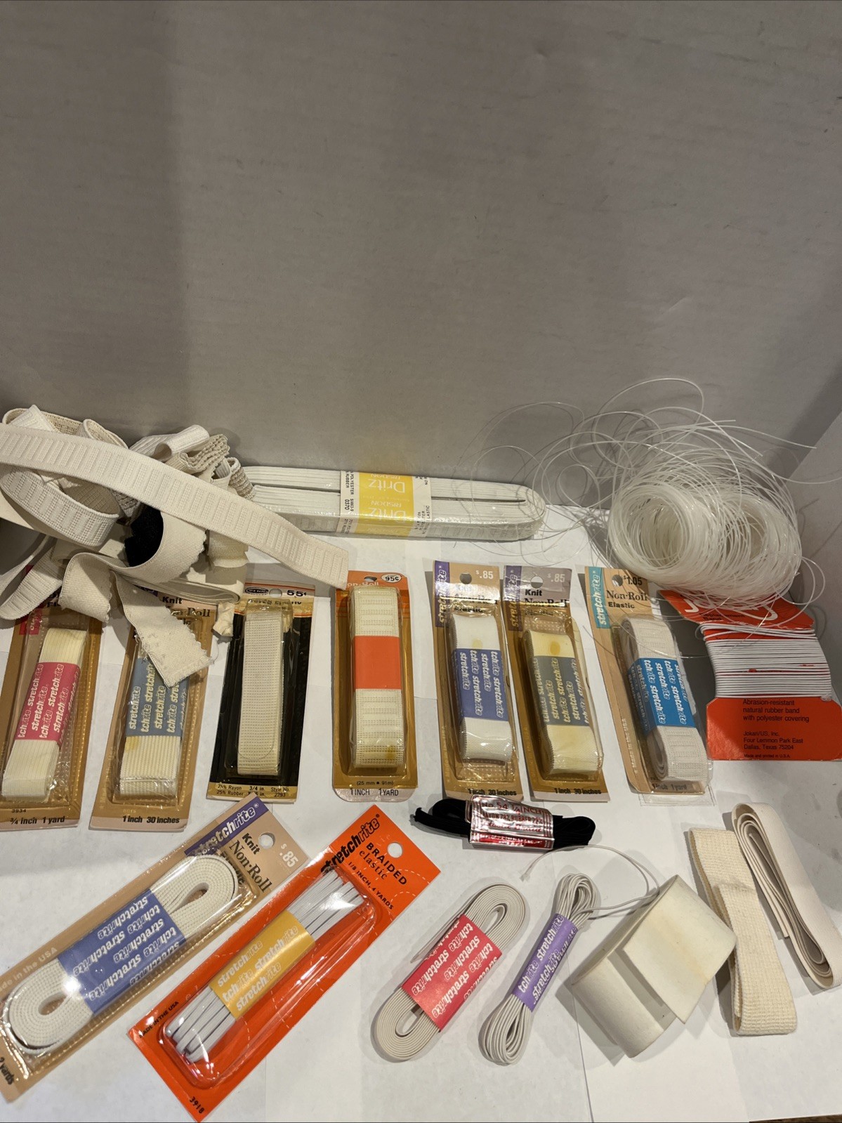 Vtg Lot Of Sewing Elastics See Pics Lots Of Stuff