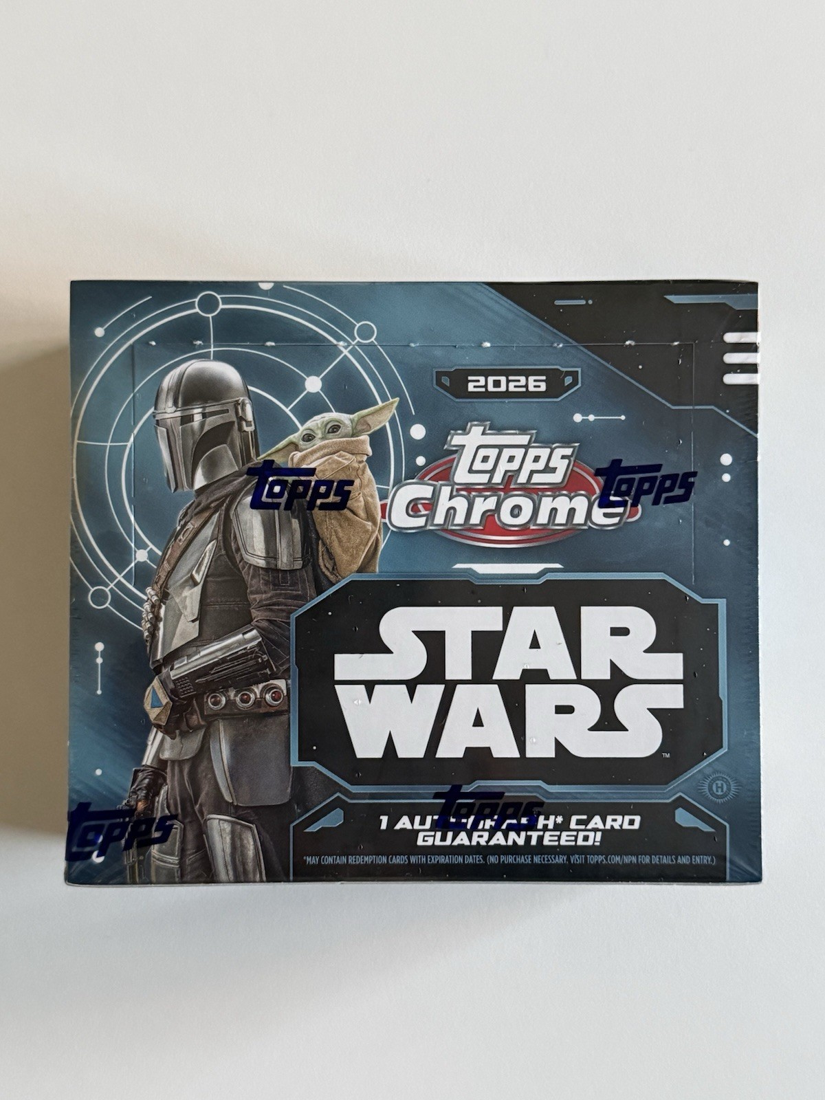 2026 TOPPS CHROME STAR WARS HOBBY BOX - NEW FACTORY SEALED IN-HAND 💥