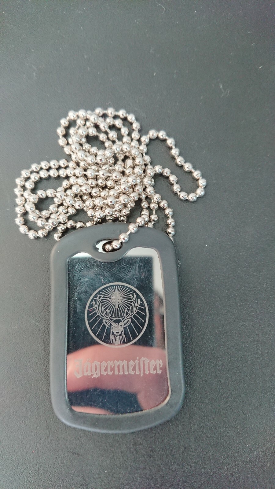 Jagermeister liquor promotional Dog Chain Necklace Chain Included