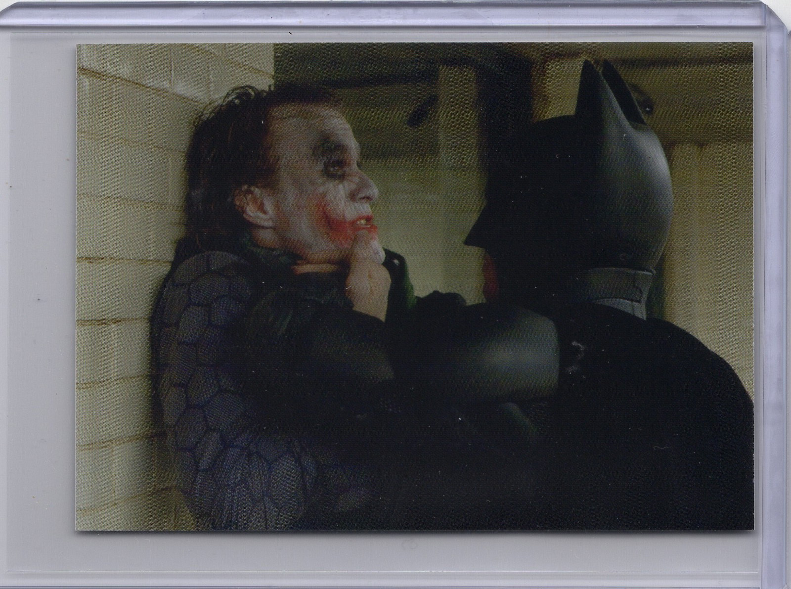 2008 PGM The Dark Knight JOKER #83 Heath Ledger Rookie Card RC Christian Bale