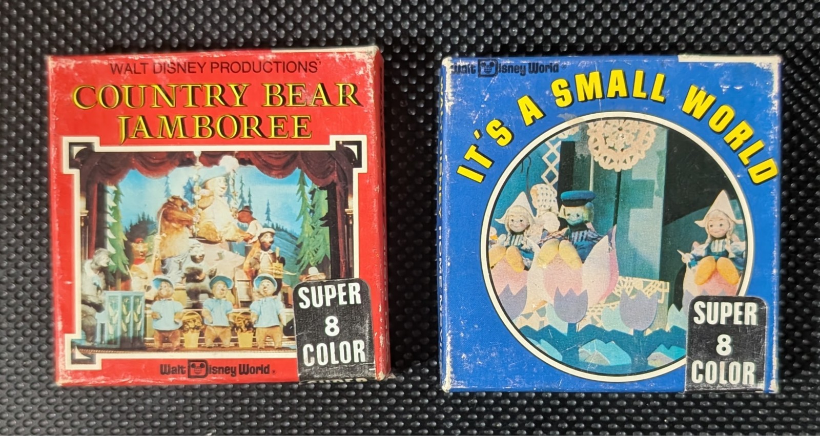 Vintage Walt Disney World Super 8 Lot - Country Bear Jamboree - Small World