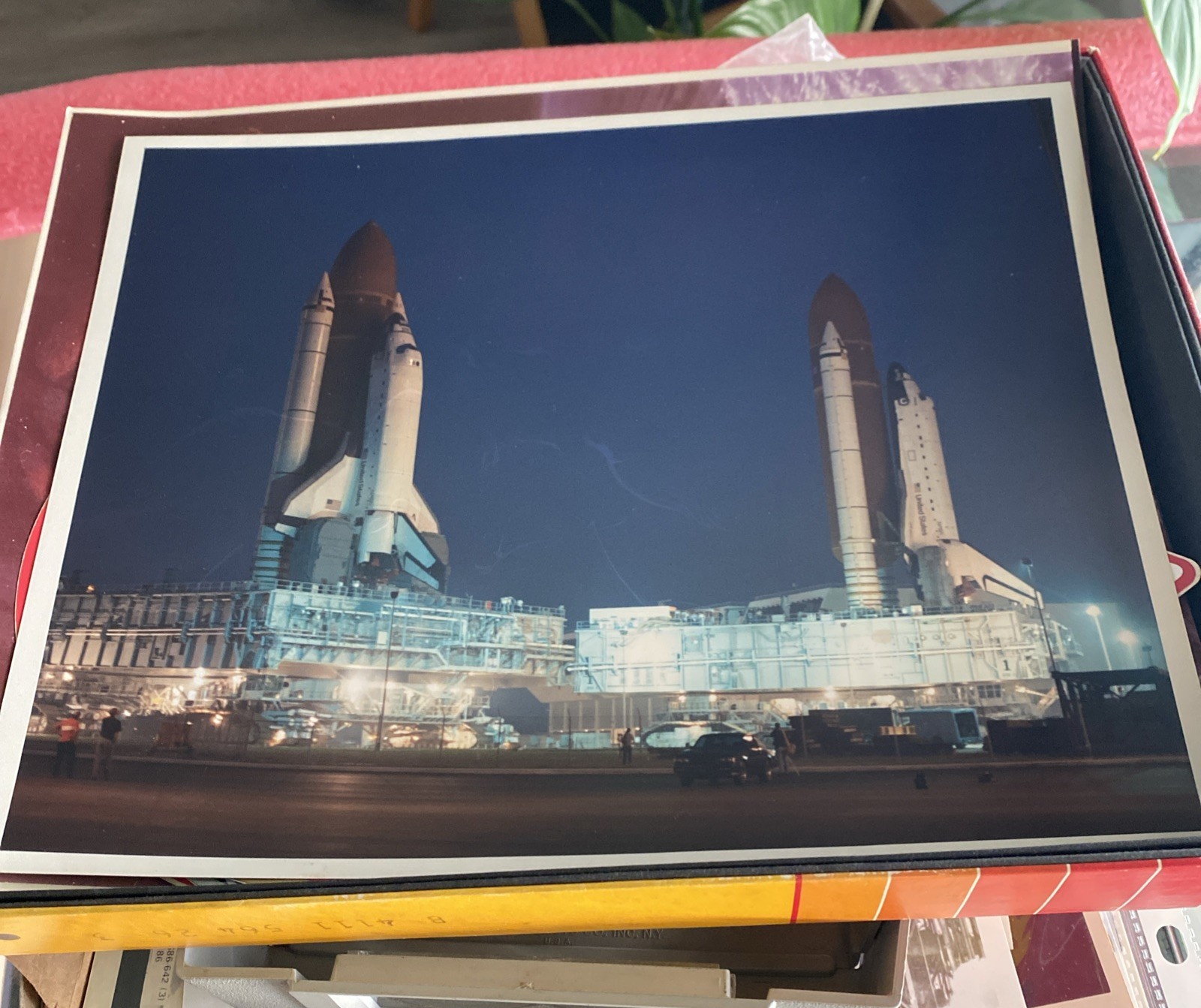 NASA ATLANTIS & COLUMBIA SPACE SHUTTLE 8X10 PHOTO PICTURE