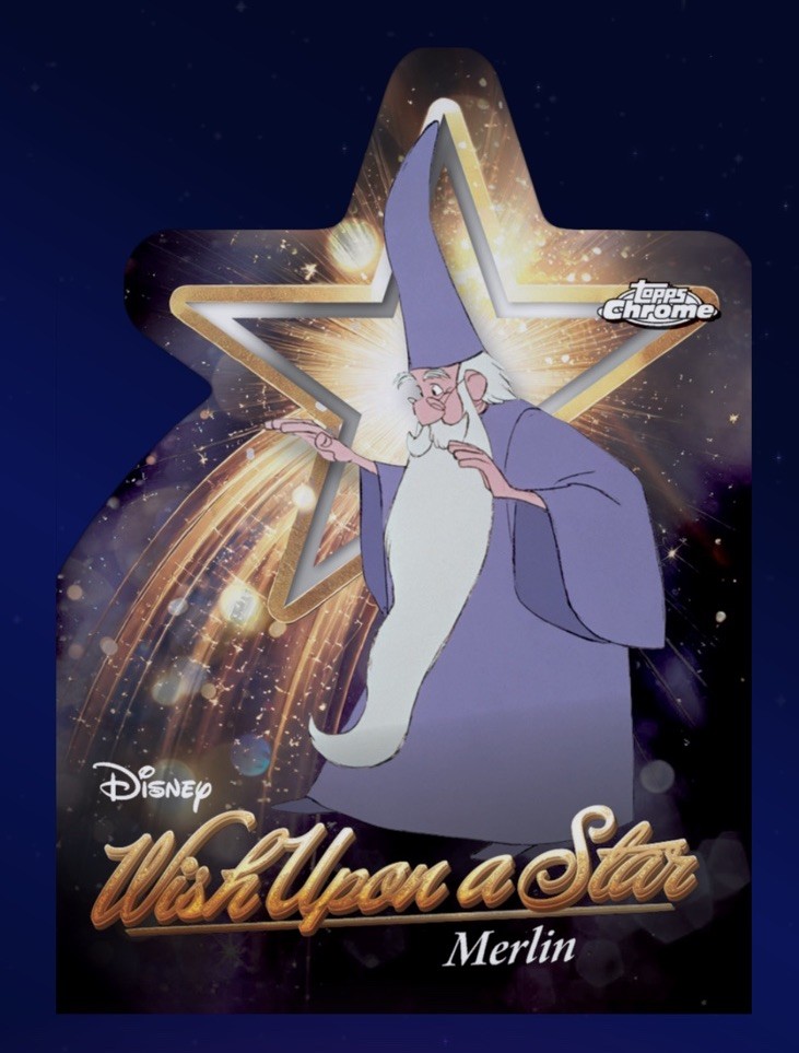 2025 Topps Disney Wonder Wish Upon a Star -MERLIN (2025 TOPPS Disney DigitalCard