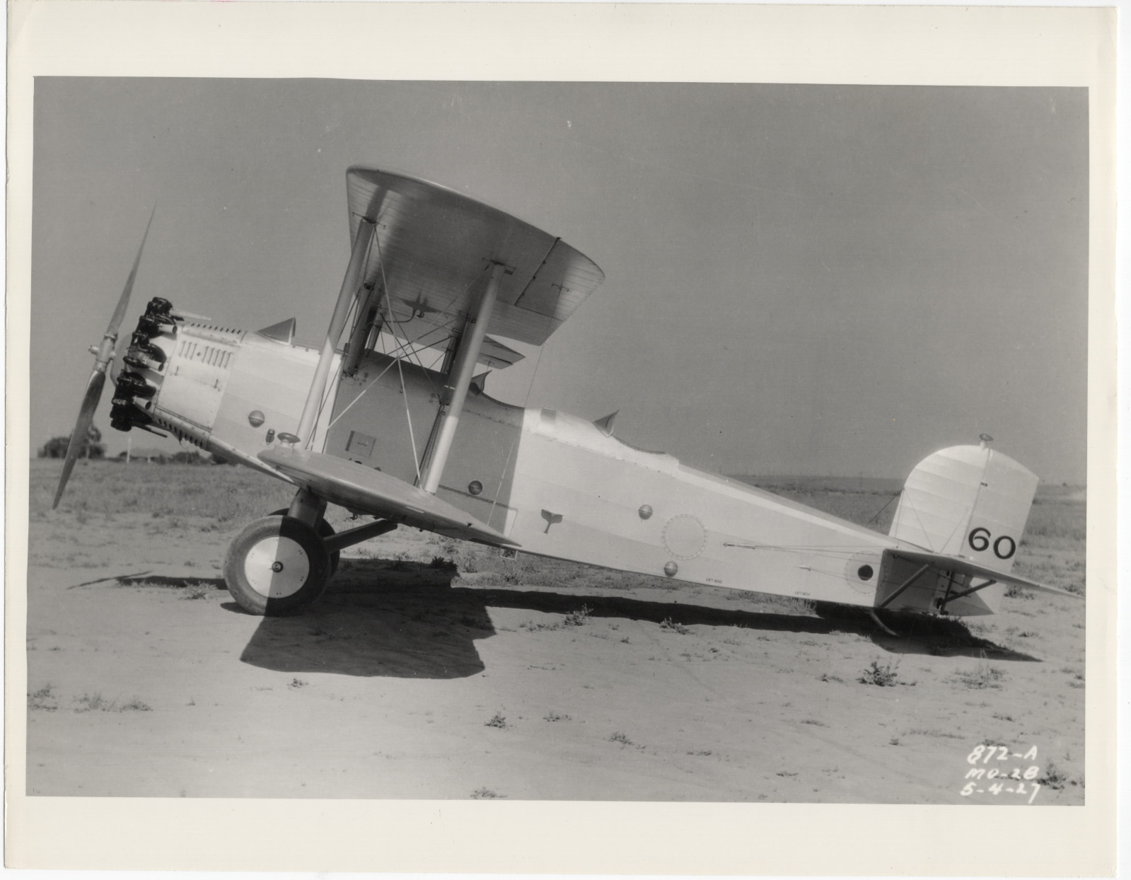 Douglas O-2BS Biplane Original Photo 8x10, 1927, McKee Trophy Aircraft