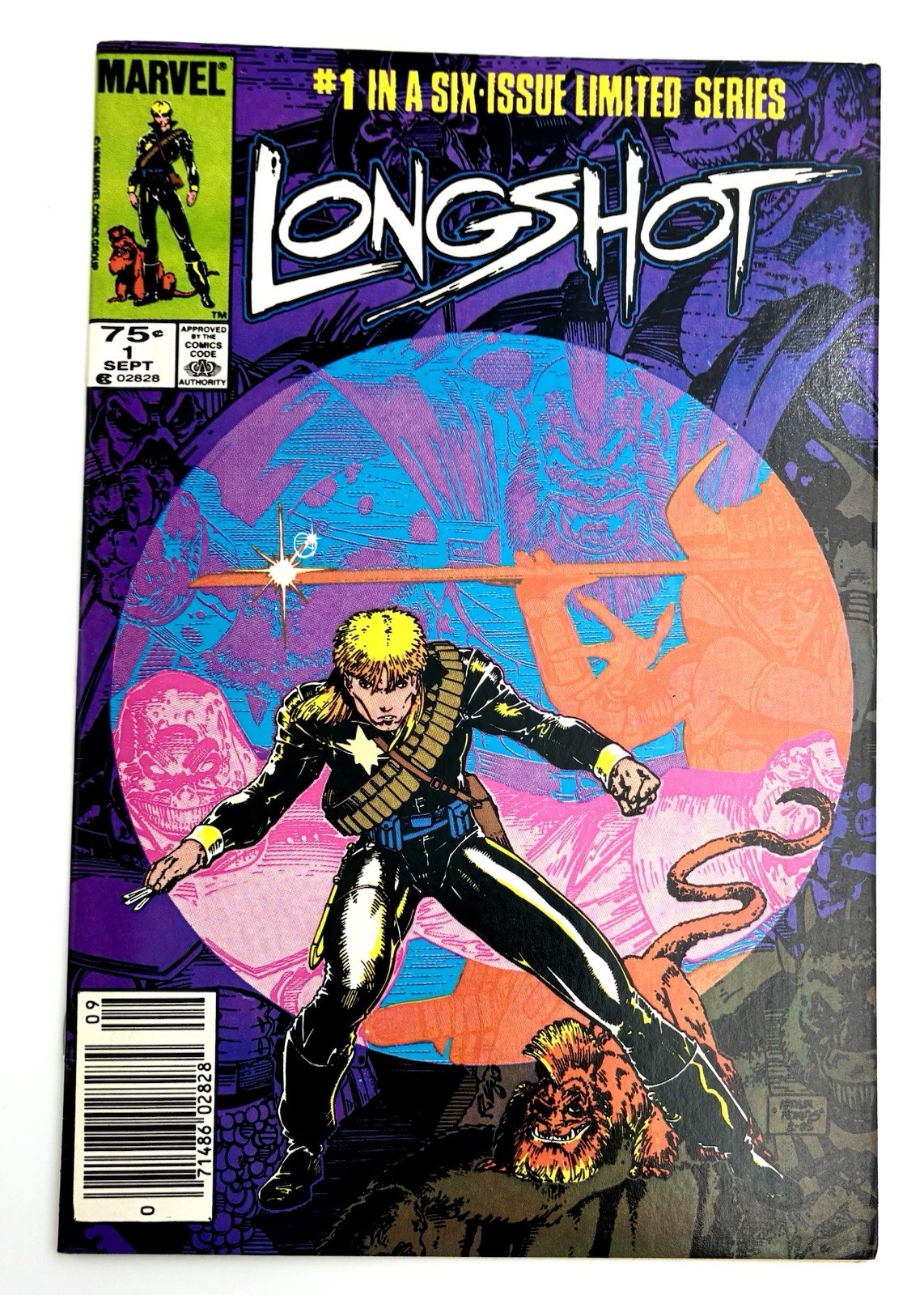Longshot #1 1985 9.2 NM-🔑 1st Longshot, 1st Spiral, 1st Mojo
