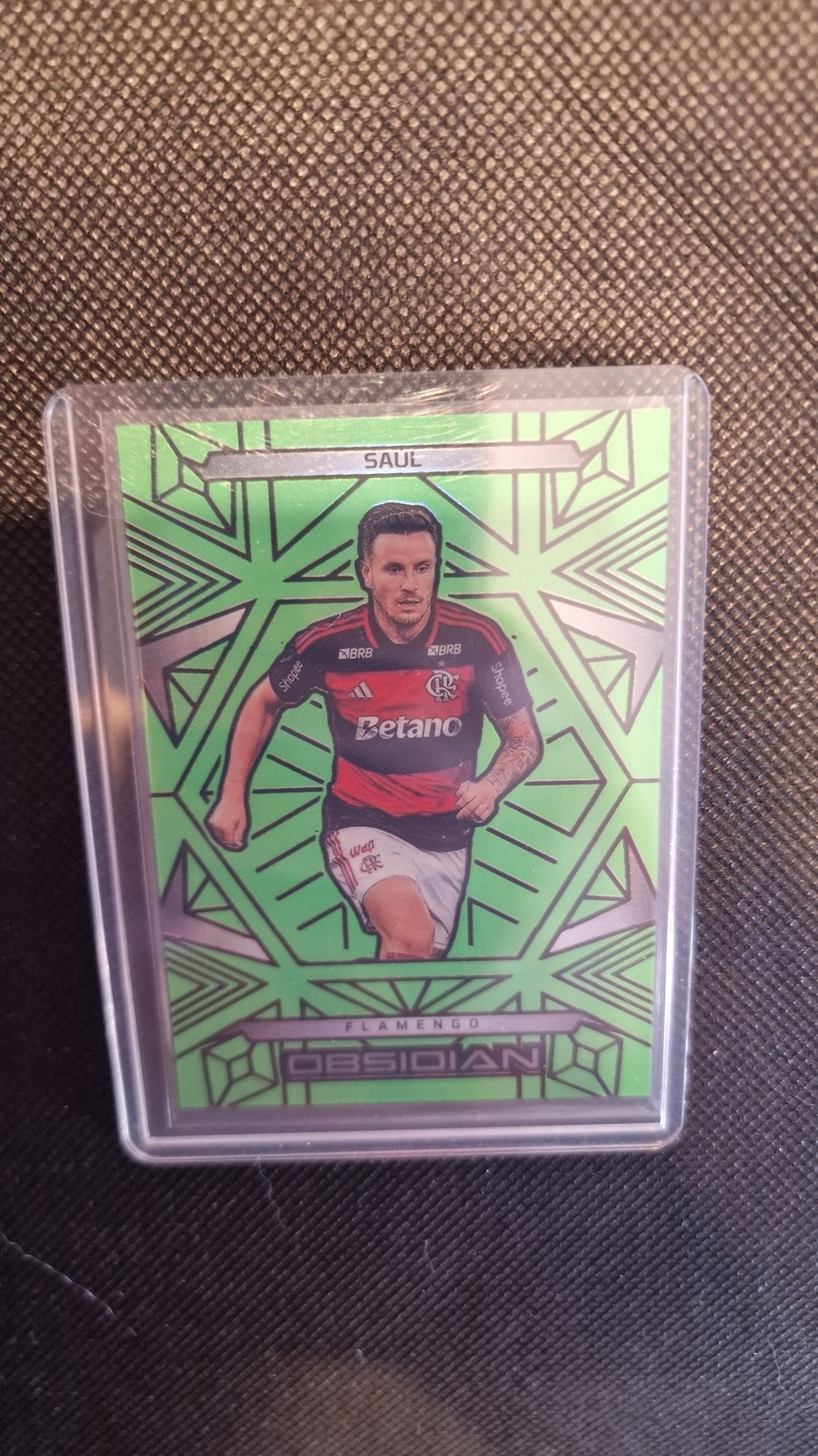 Saul 2025-26 Panini Obsidian Soccer #69 1/3