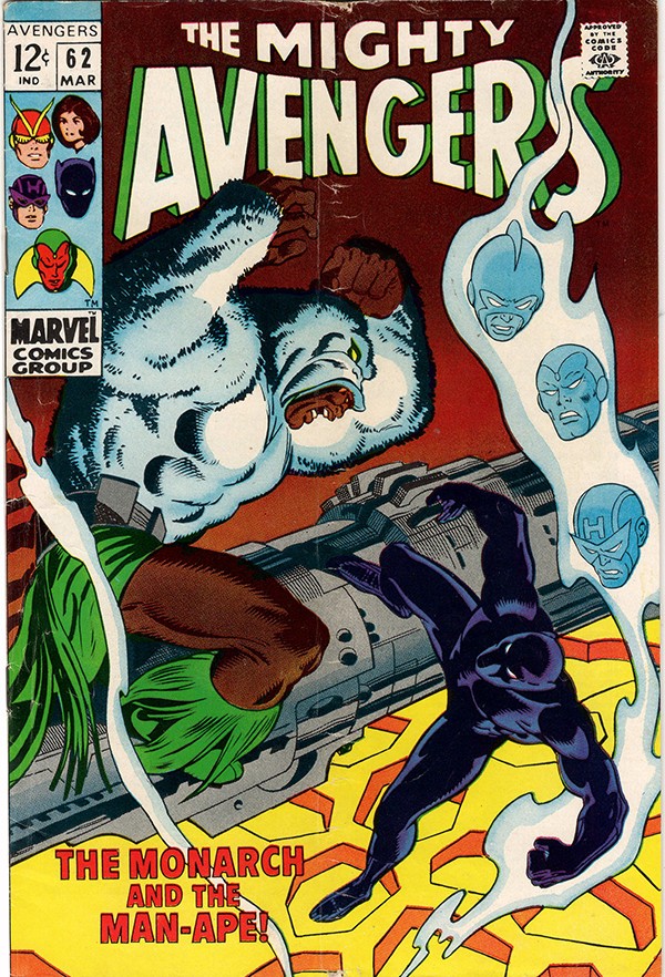 The Avengers #62 (Marvel Comics March 1969)