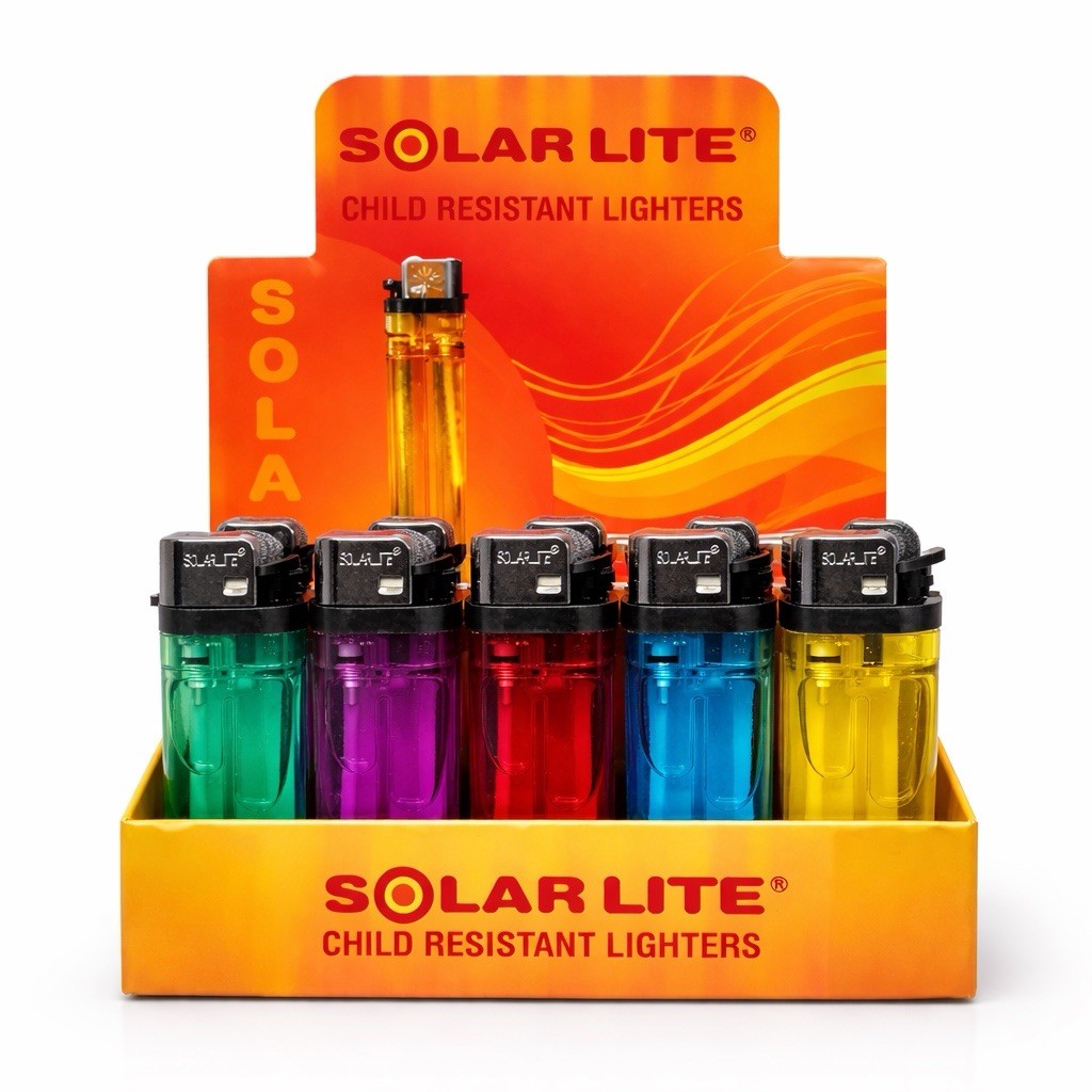 200 Bulk Disposable Lighters Wholesale Lot – Assorted Colors Butane Flame