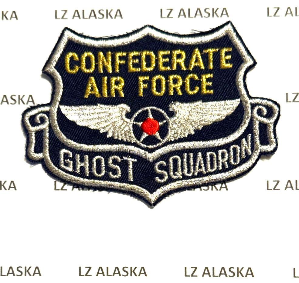 US AIR FORCE CONFEDERATE AIR FORCE GHOST SQUADRON PATCH (MTS)