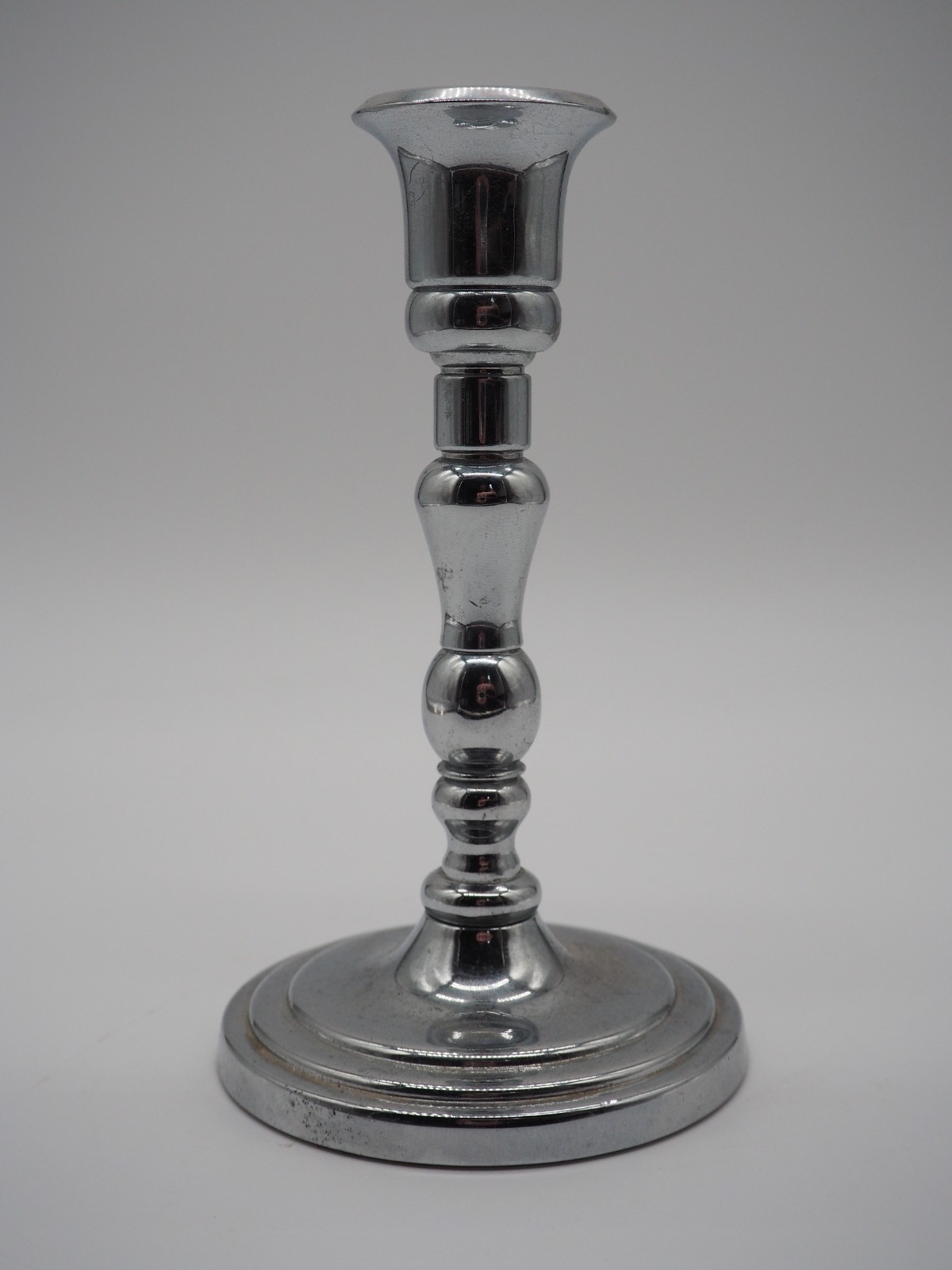Vintage PartyLite Chrome Bel-Air Candlestick 6\
