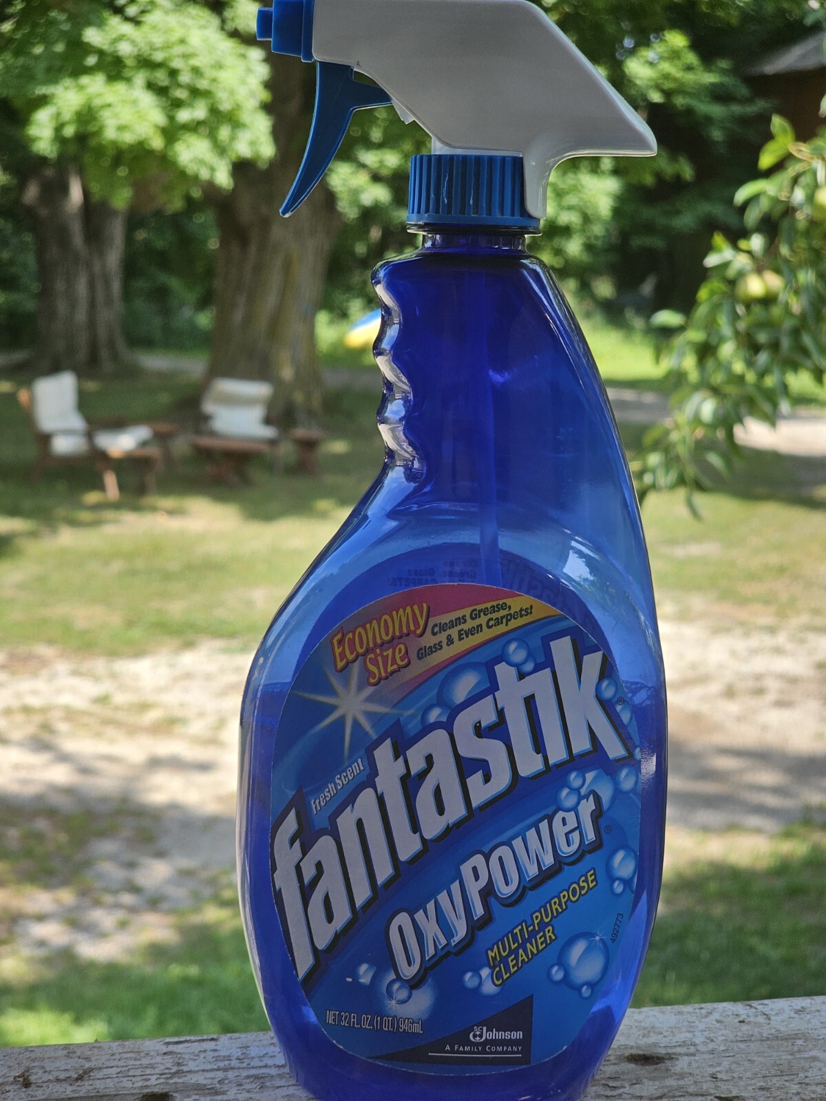 Fantastik OxyPower Vintage Multi Purpose Cleaner 2004 42 Fl Oz Advertising Promo