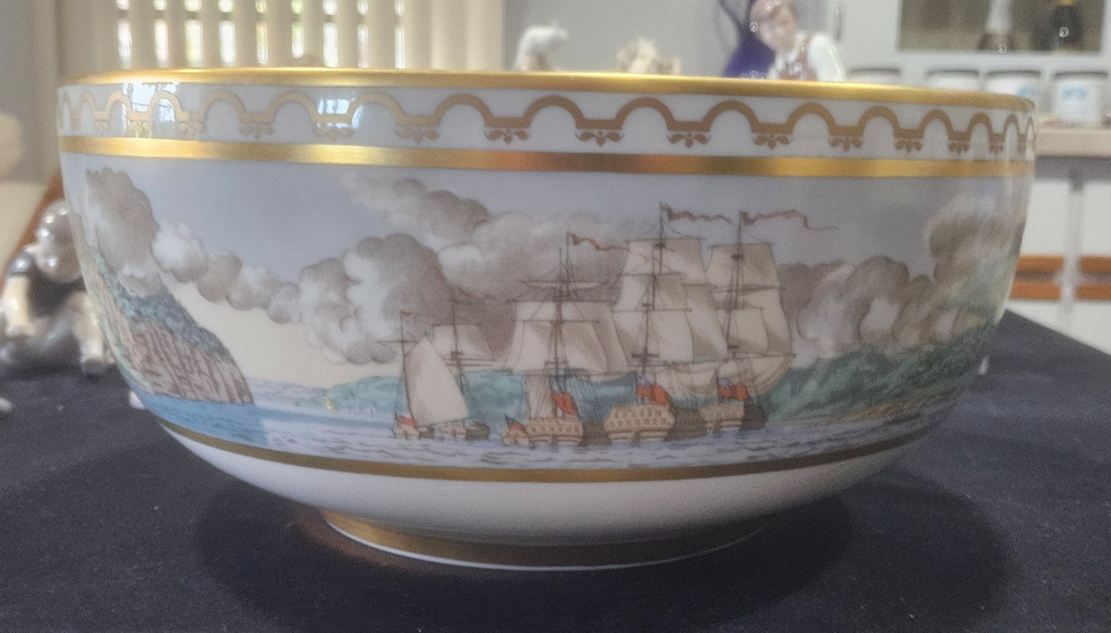 Royal Copenhagen  Limited Edition American Revolution Commemorative Bowl