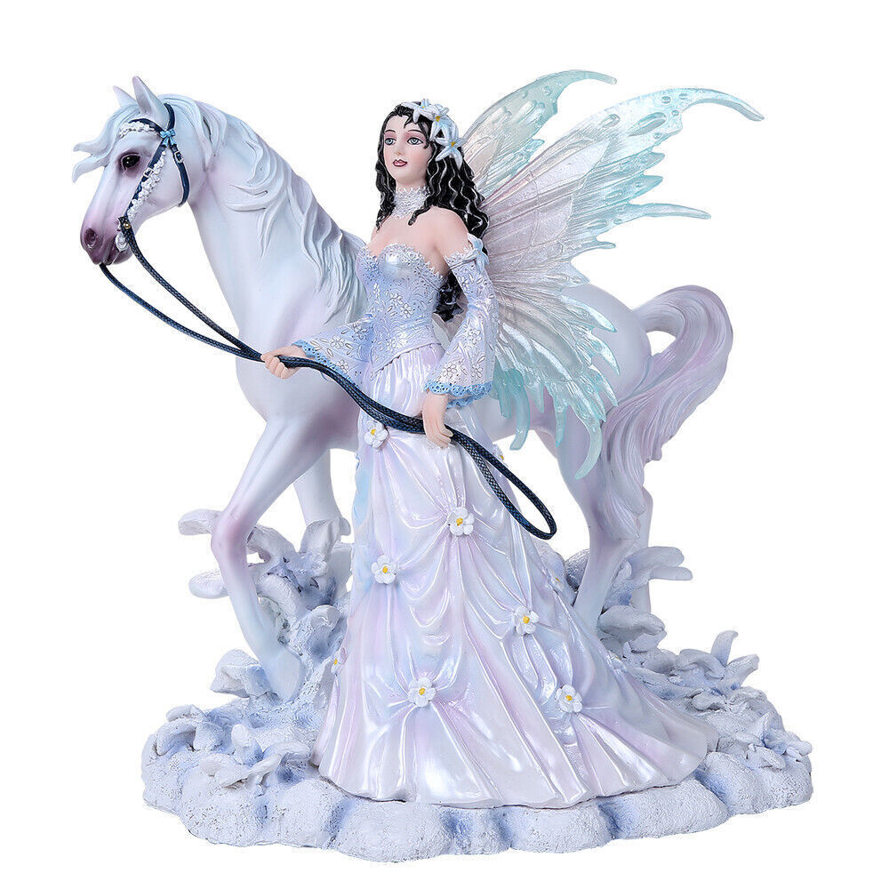 PT  Winter Wings Fairy Collectible Figurine by Nene Thomas