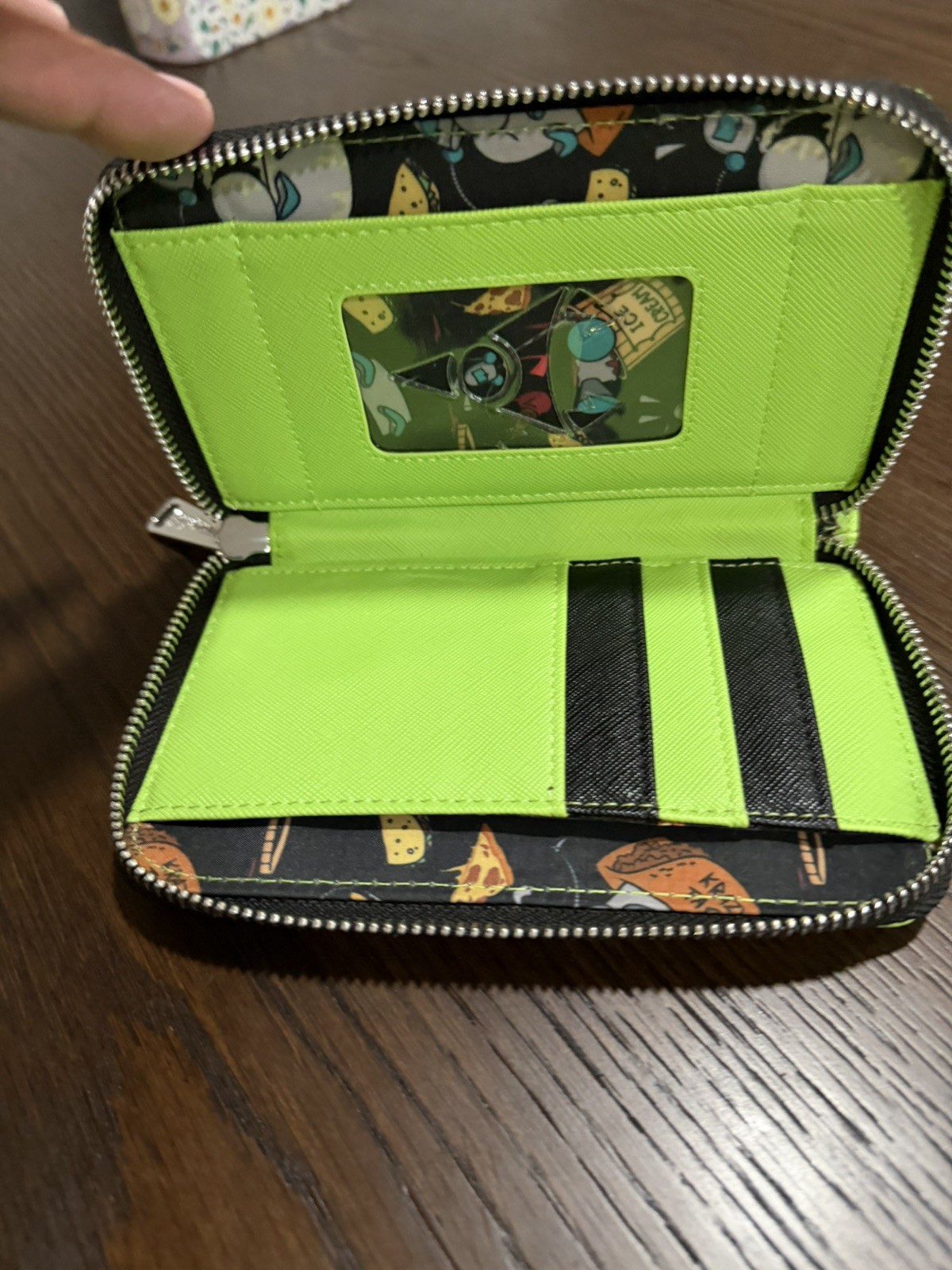 Loungefly Invader Zim Gir Pizza Wallet - Exclusive HTF
