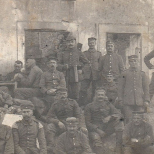 WWI German Soldier Sniper Scope Case RPPC Real Photo Postcard