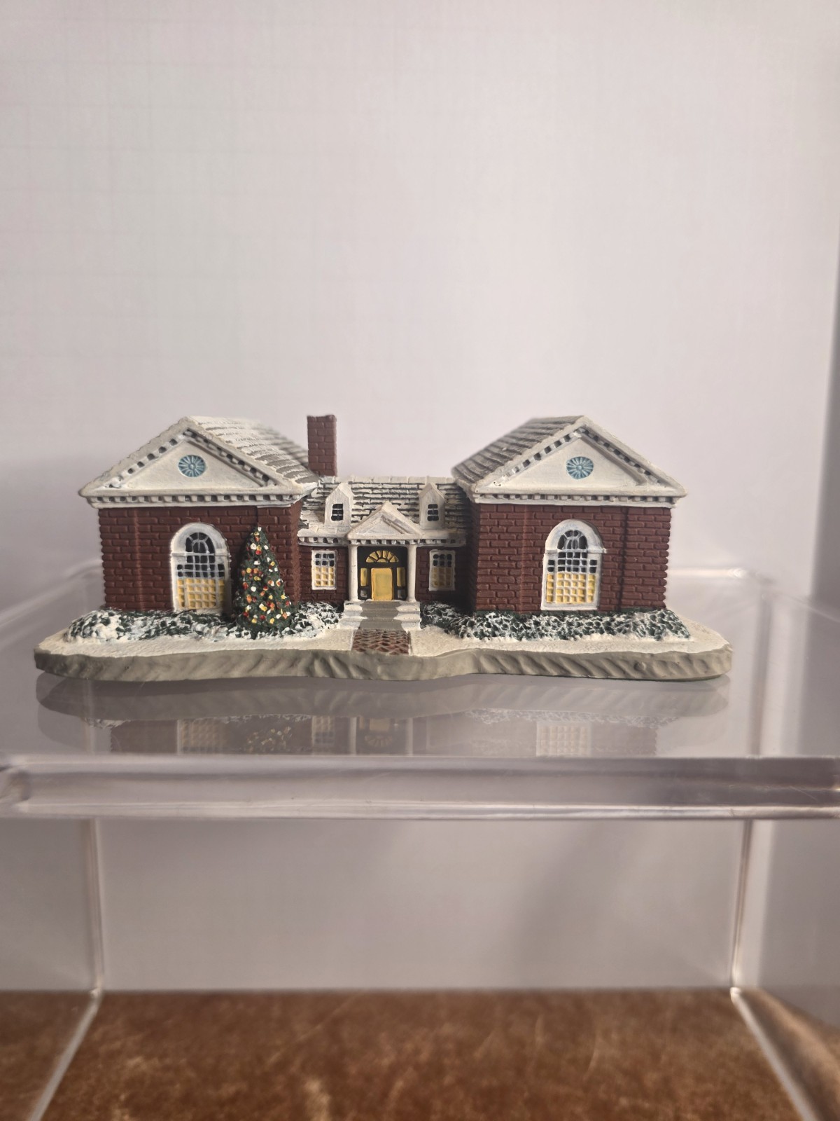 Norman Rockwell's Main Street Rockwell The Library Christmas Village 1989 #82125
