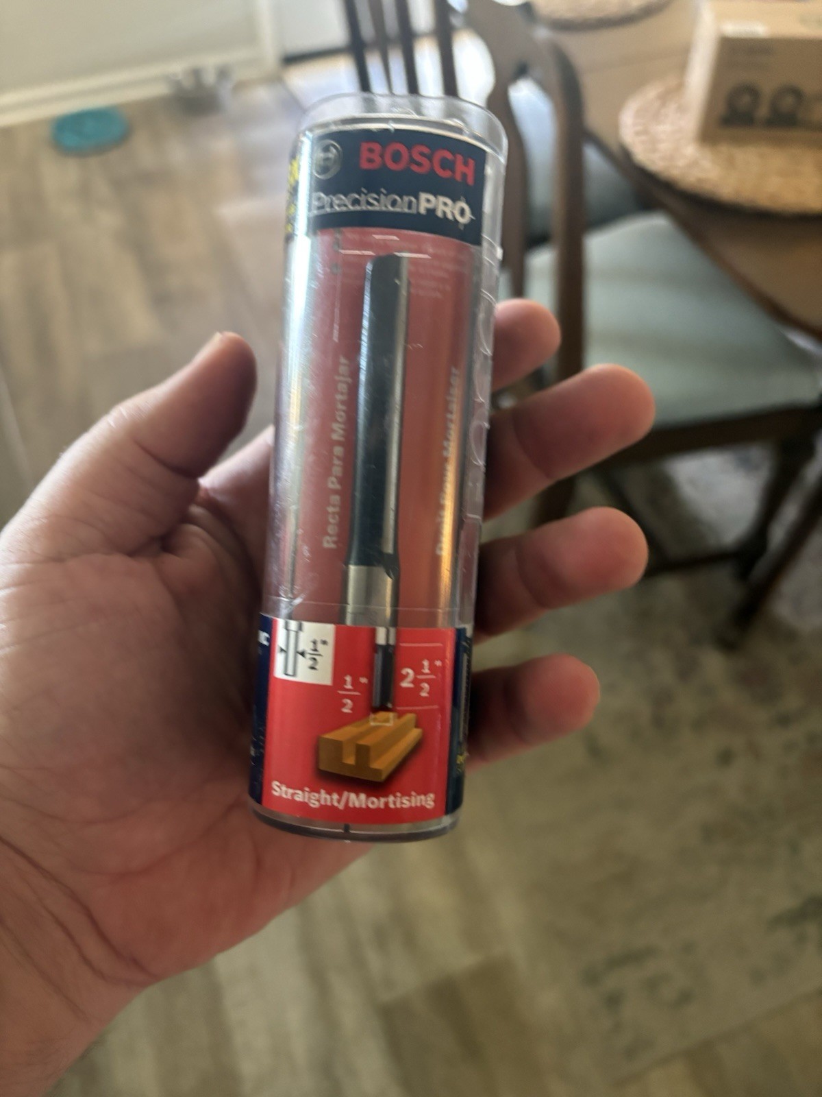 85252 Bosch 1/2 In Carbide Tip Router Bit