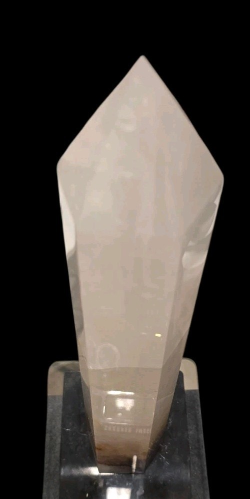 Massive Clear Quartz Crystal Tower Crystal Point 5.7 lbs 2.58kg Polished Obelisk