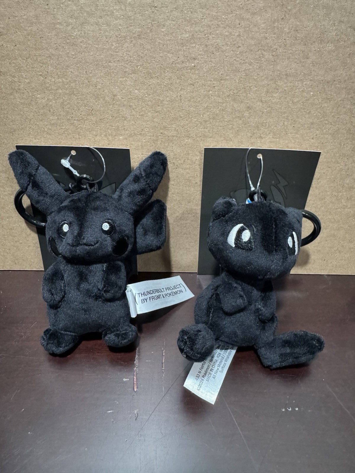 ComplexCon 2026 Pokémon x Fragment Design Black Pikachu And Mew Plush