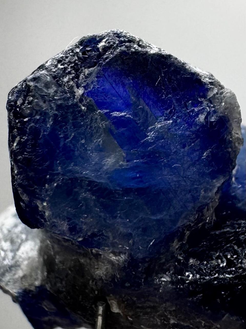 23 Ct Very Beautiful Top Color Sapphire Crystal From Badakhshan Afghanistan