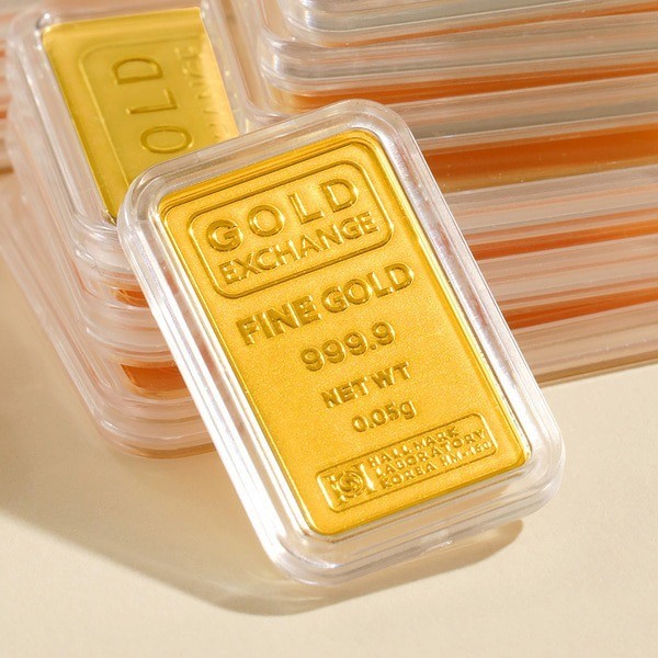 Fine Gold Bar 999.9 (24K) 0.05g K-Gold