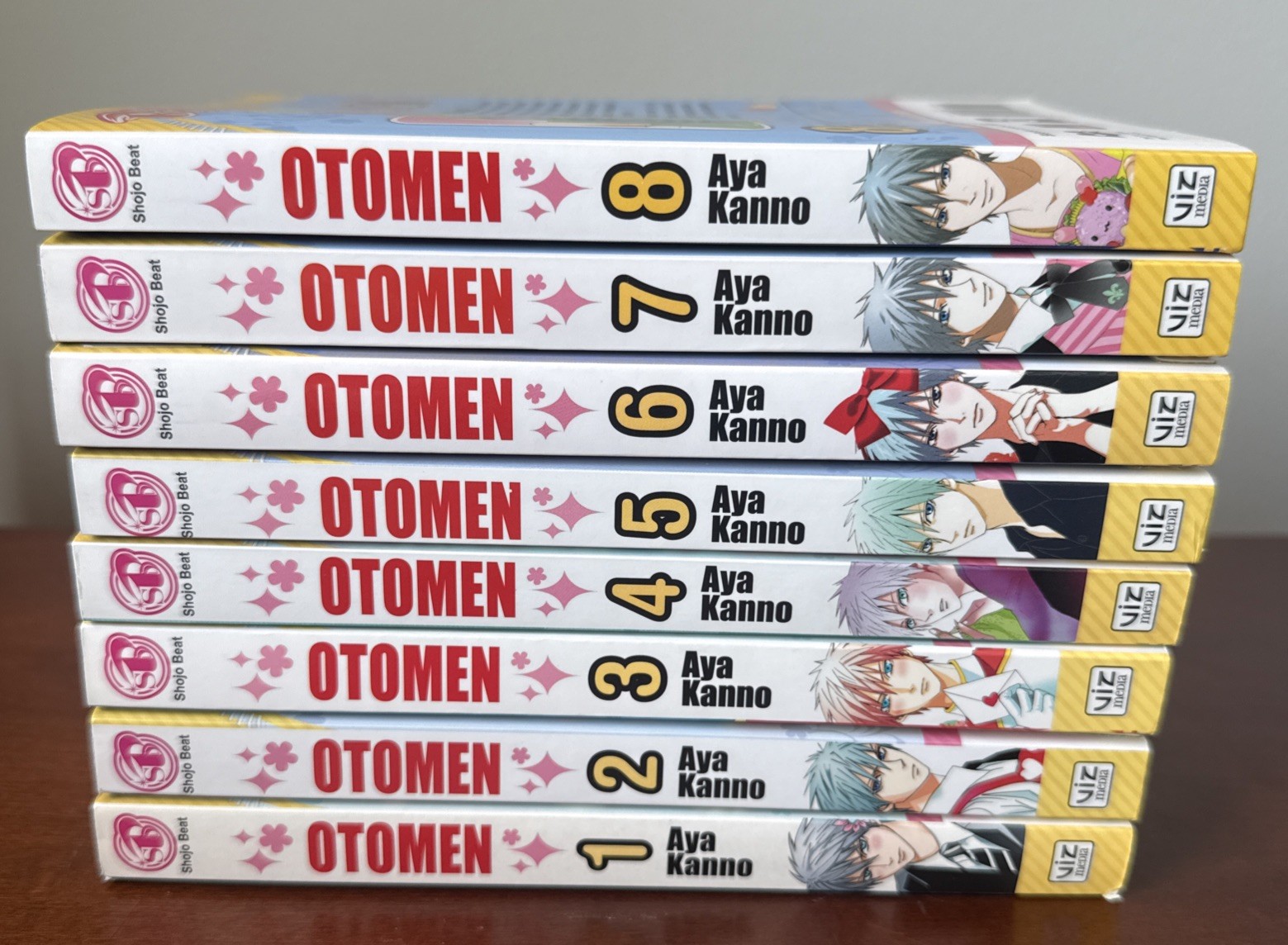 Otomen Vol 1-8 by Aya Kanno VIZ Manga Shôjo English Set 