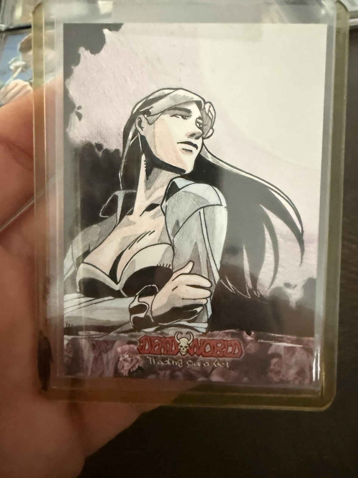 2012 Breygent Deadworld 1/1 Art Sketch Card - By Artist Suno