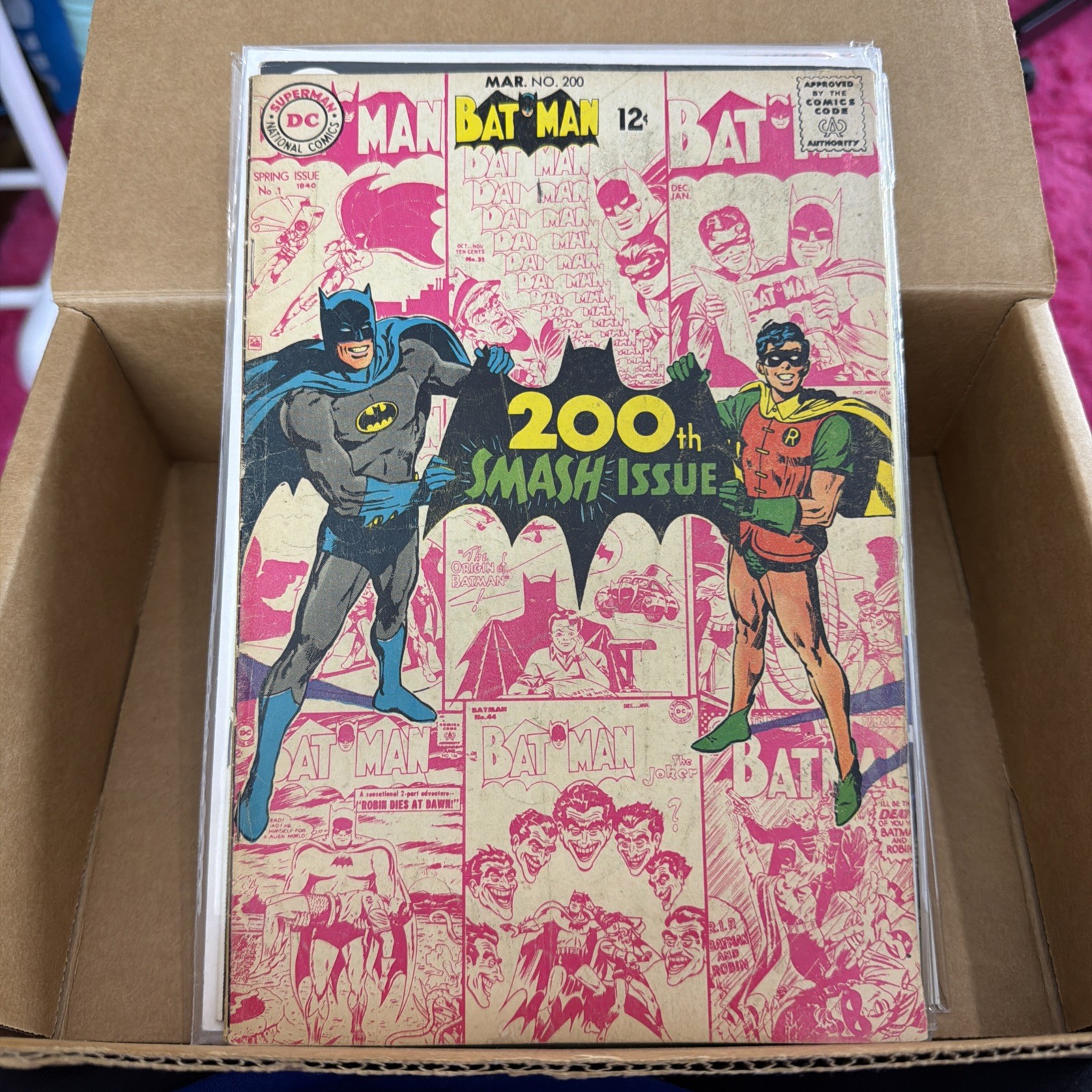 Batman #200 (1968) Anniversary Issue Neal Adams Cover