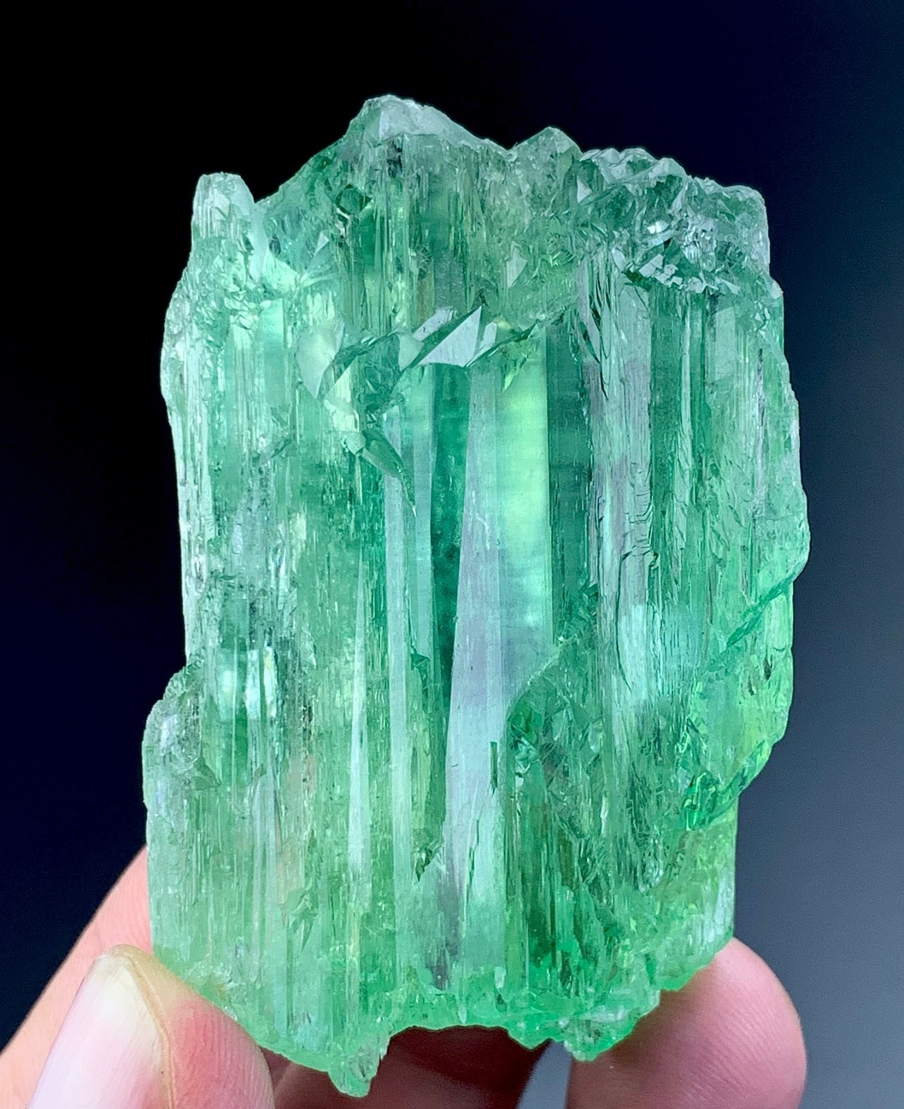 350 Carat Hiddenite Kunzite Crystal Specimen From Afghanistan