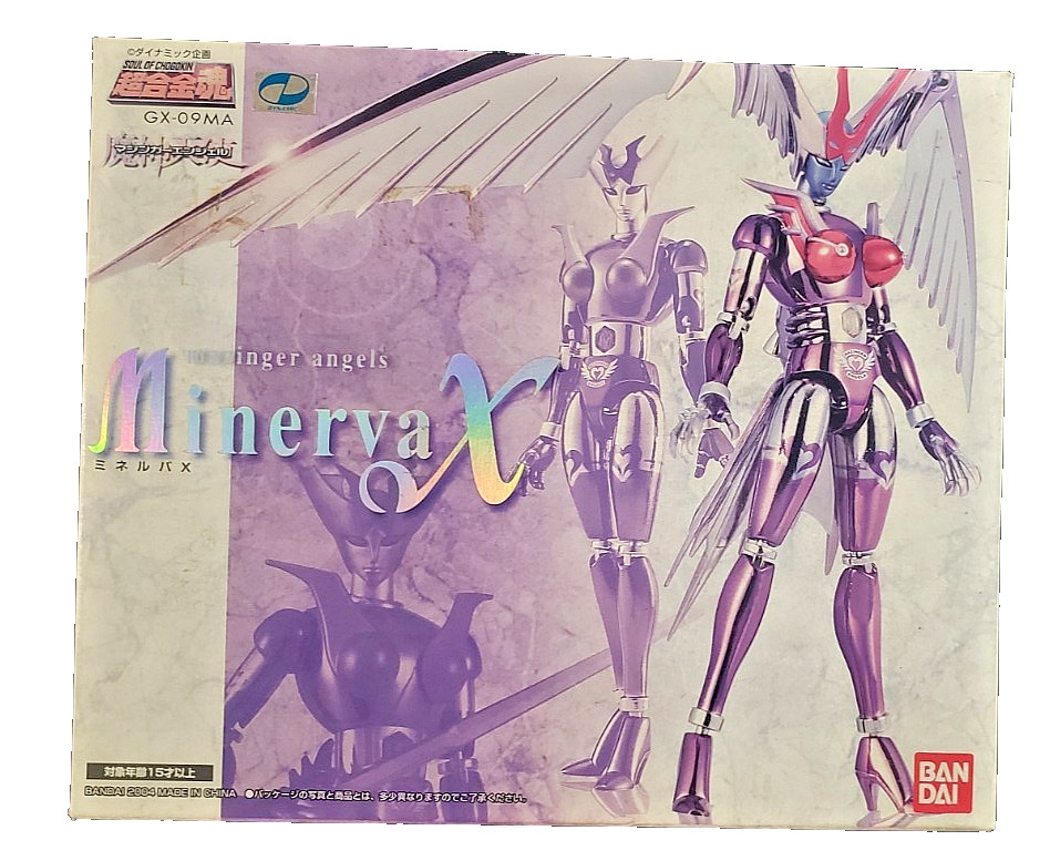 MINERVA X MANZINGER ANGEL SOUL OF CHOGOKIN BY BAN DAI GX-09 MA