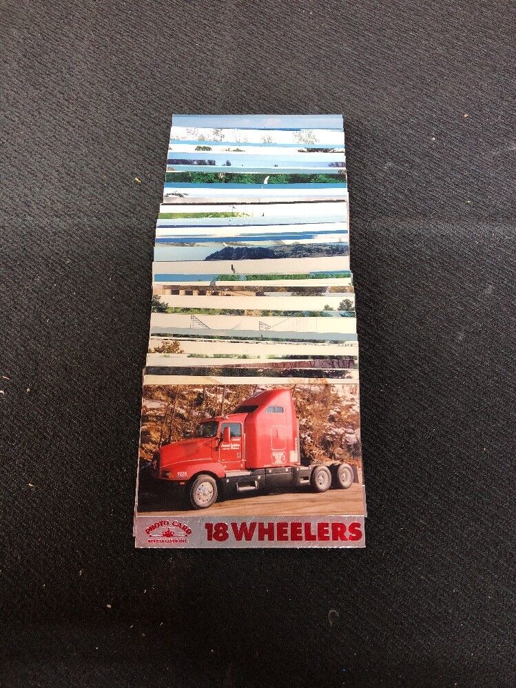 18 Wheelers Trading Cards Series 2 Photo Cards
