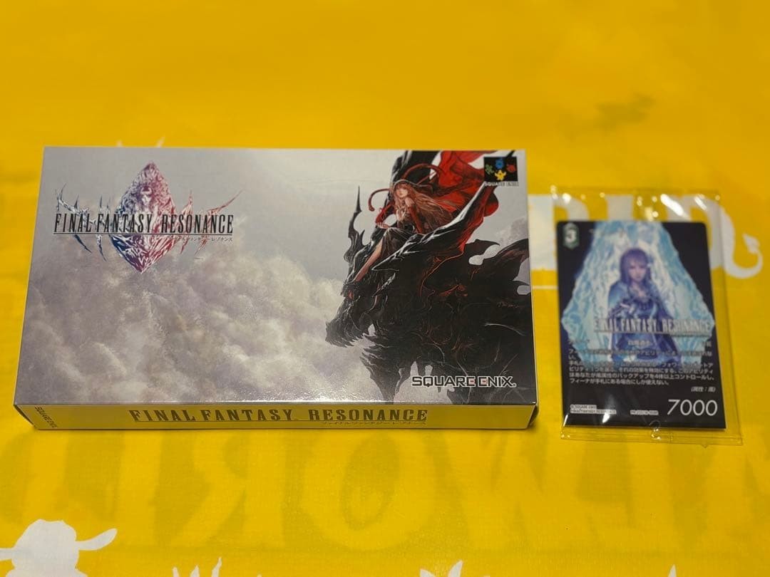 TGS 2026 Final Fantasy Resonance Feena Promo Card PR-232 ＆ Retro Box Japan