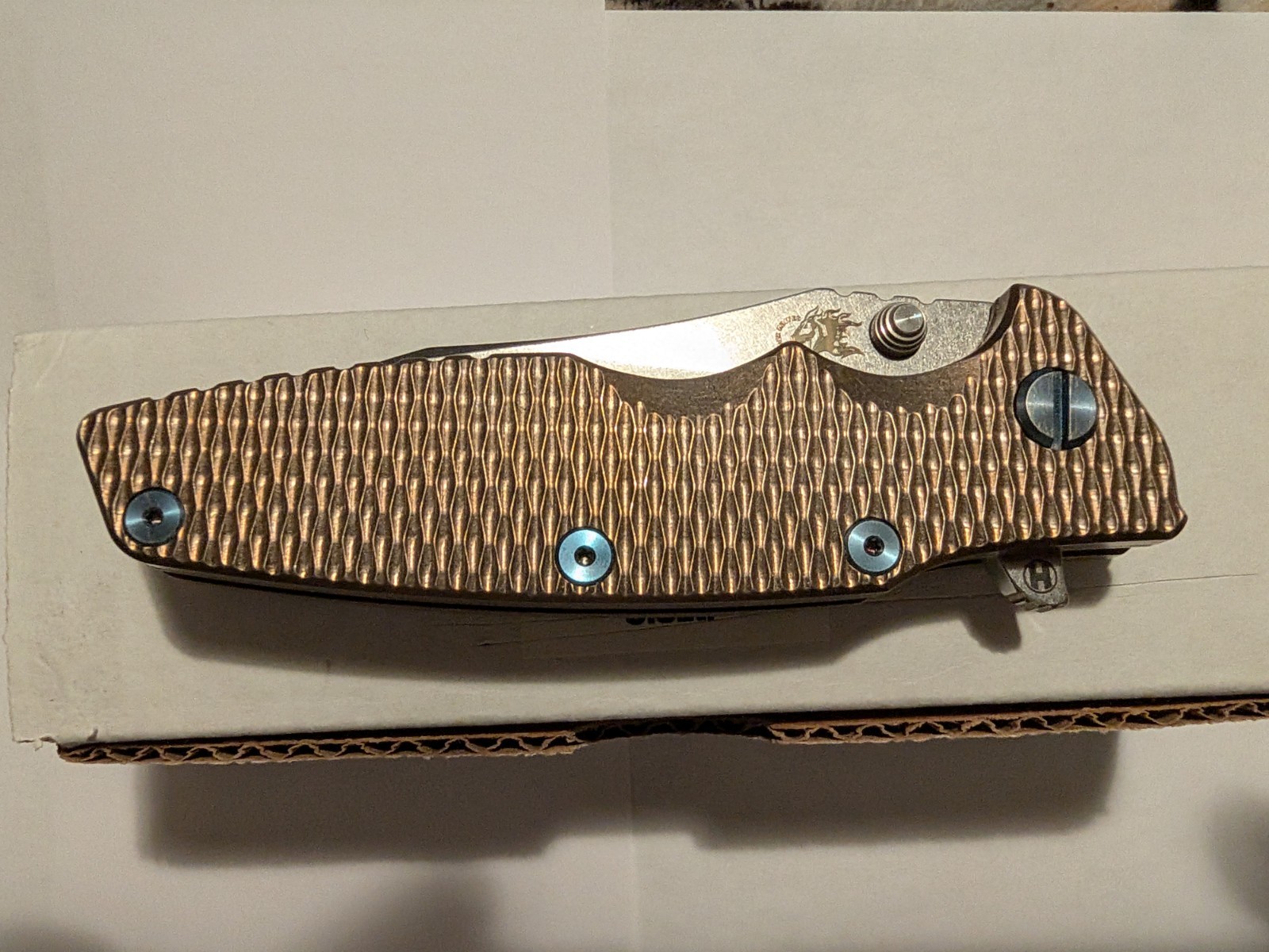 Custom Hinderer Eklipse 3.5 bronze S45VN