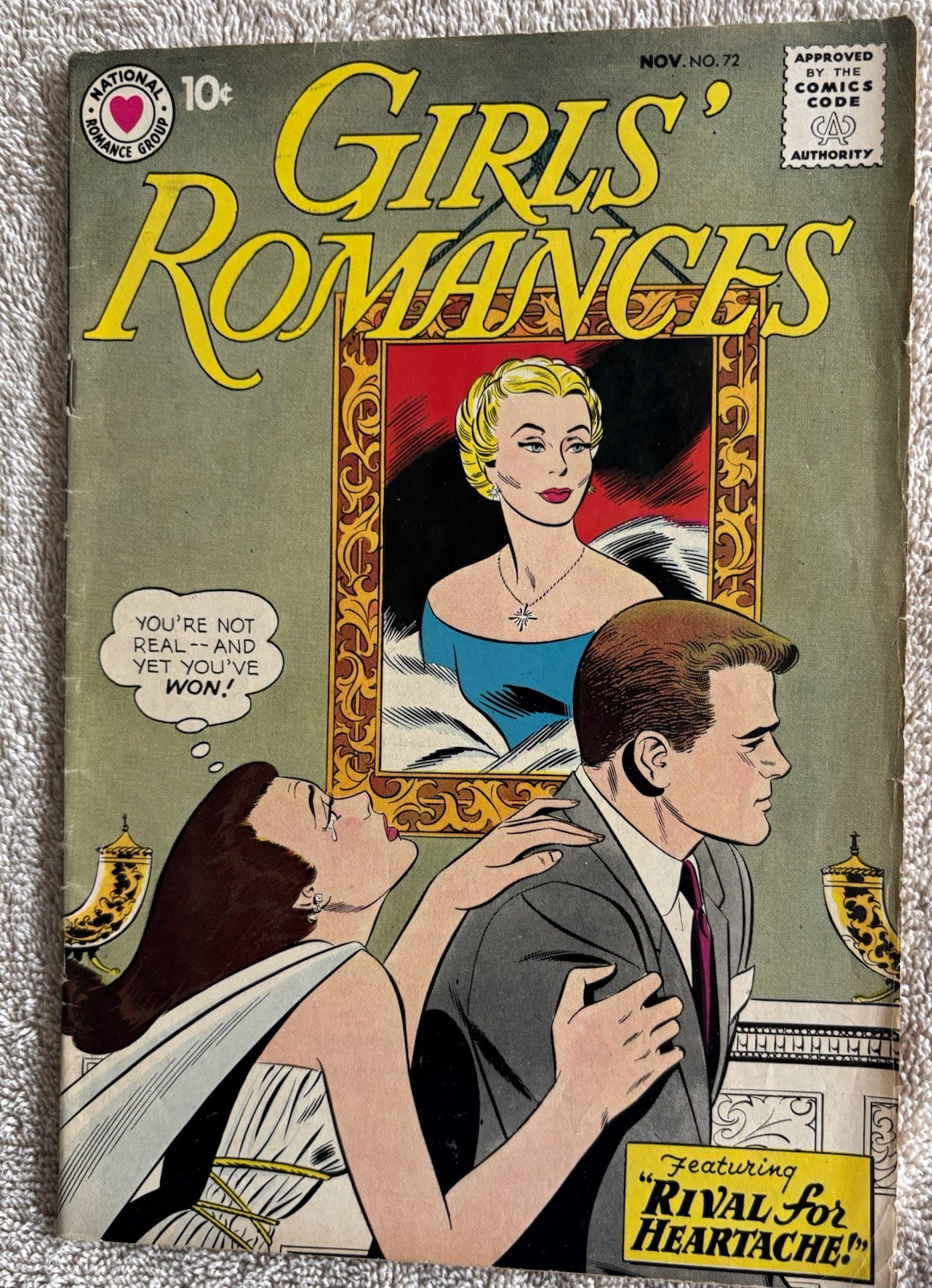 Girls\' Romances #72 DC Comics Romance Silver Age Color Single Issue English