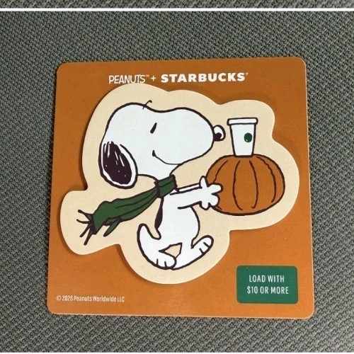 STARBUCKS CARD 2026 