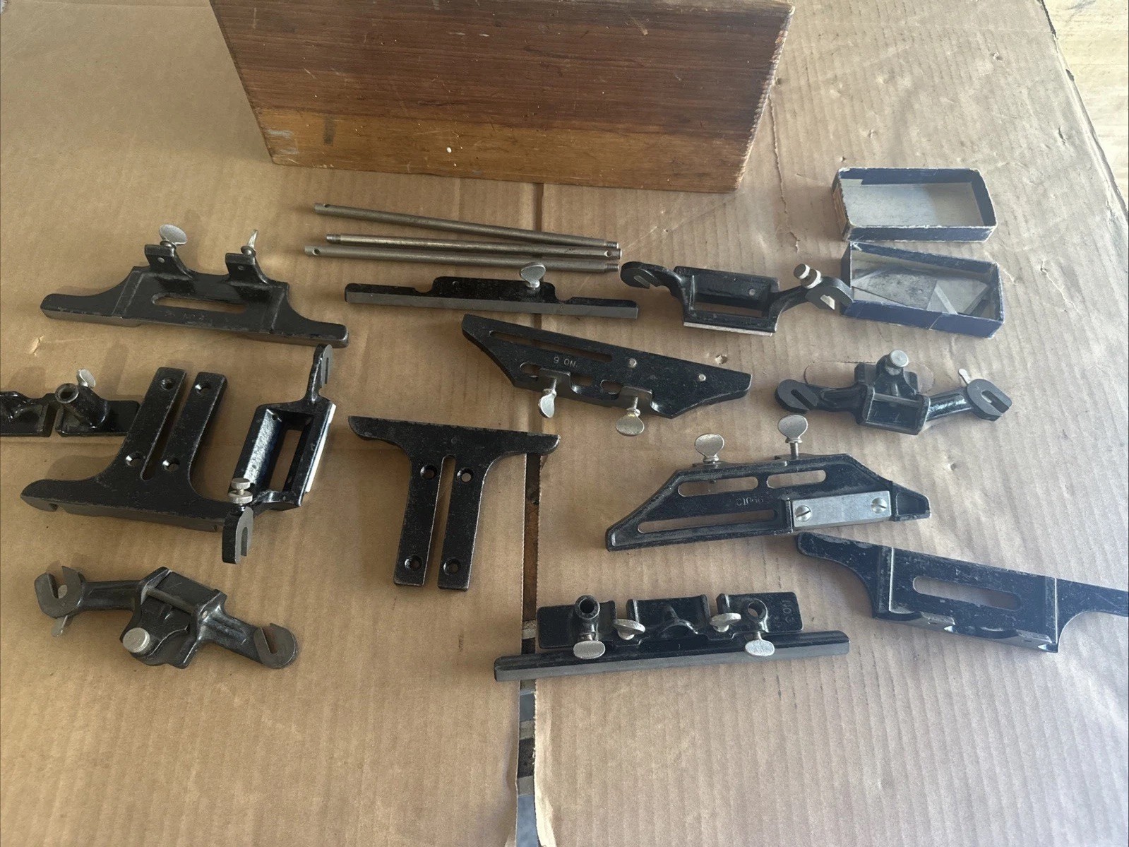 Large Lot Of Guides for Stanley 193 Planer