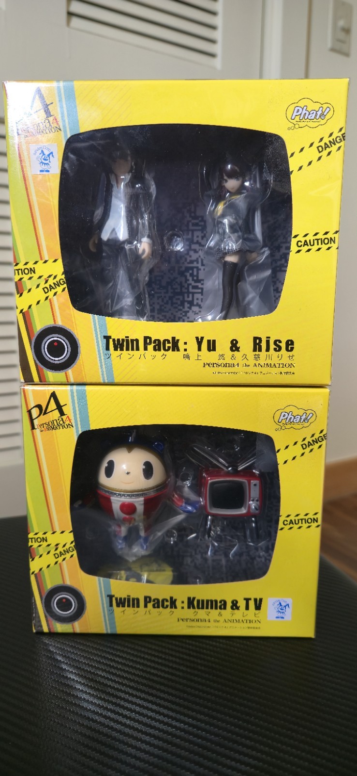 Persona 4 The Animation Twin Pack: Yu & Rise / Teddie & TV
