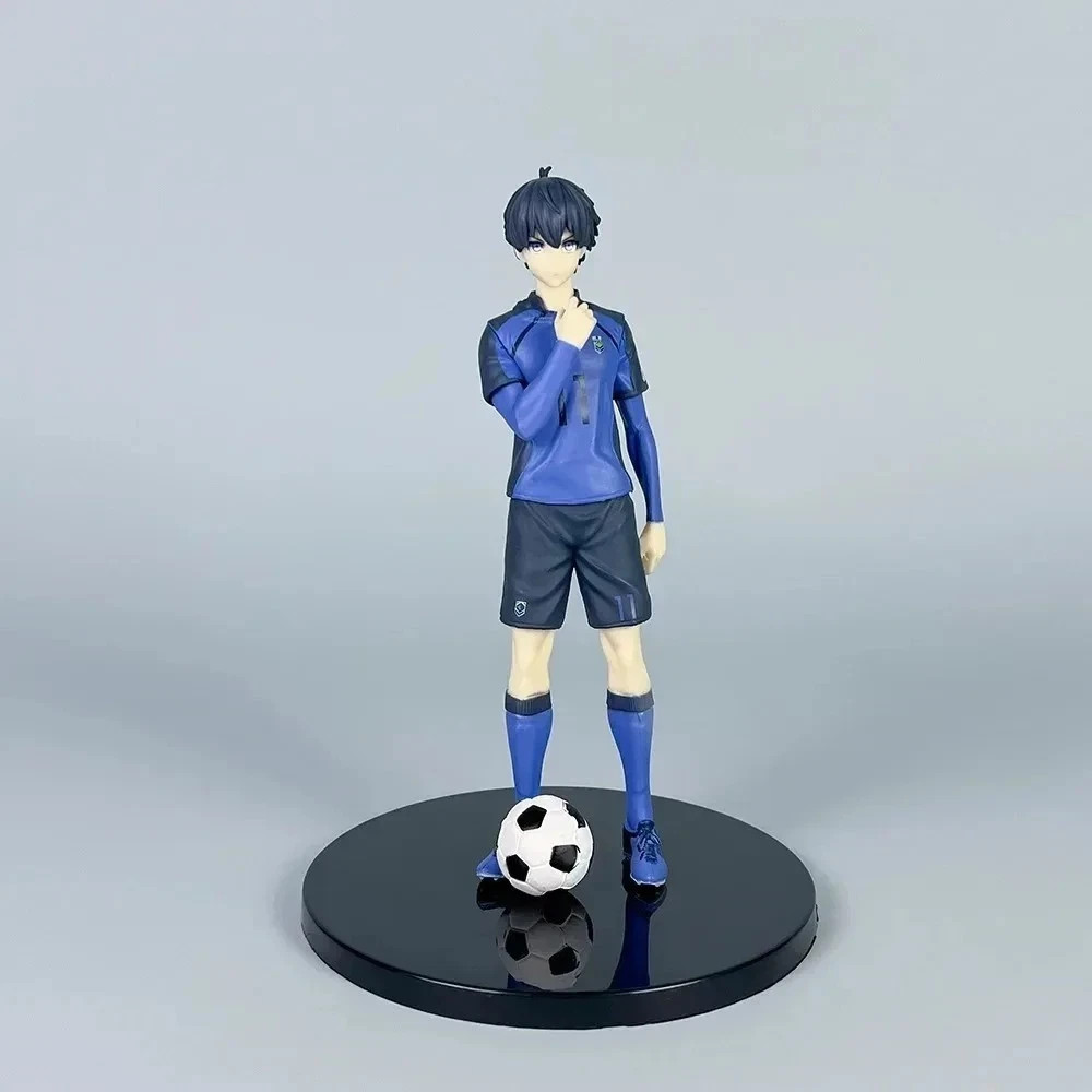 17cm Blue Lock Isagi Yoichi PVC Anime Figure Football Forward Collectible Toy