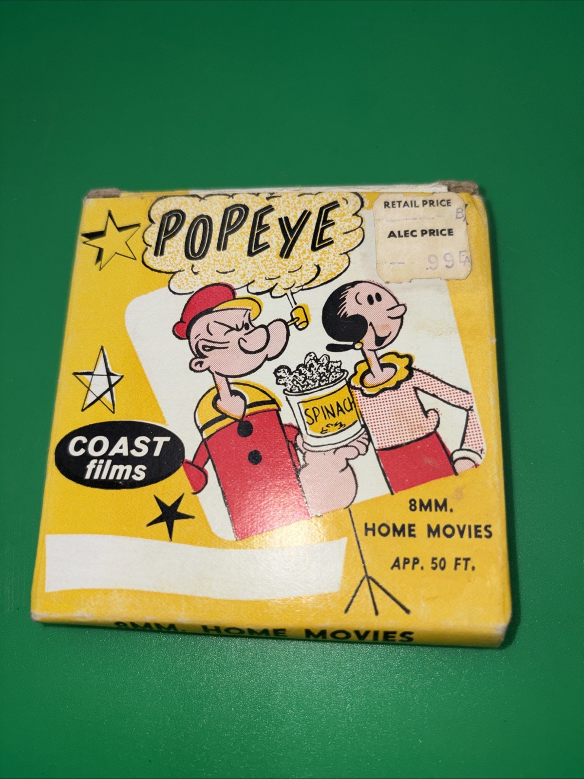 POPEYE Treasure Hunt 8 mm Movie by Coast Films