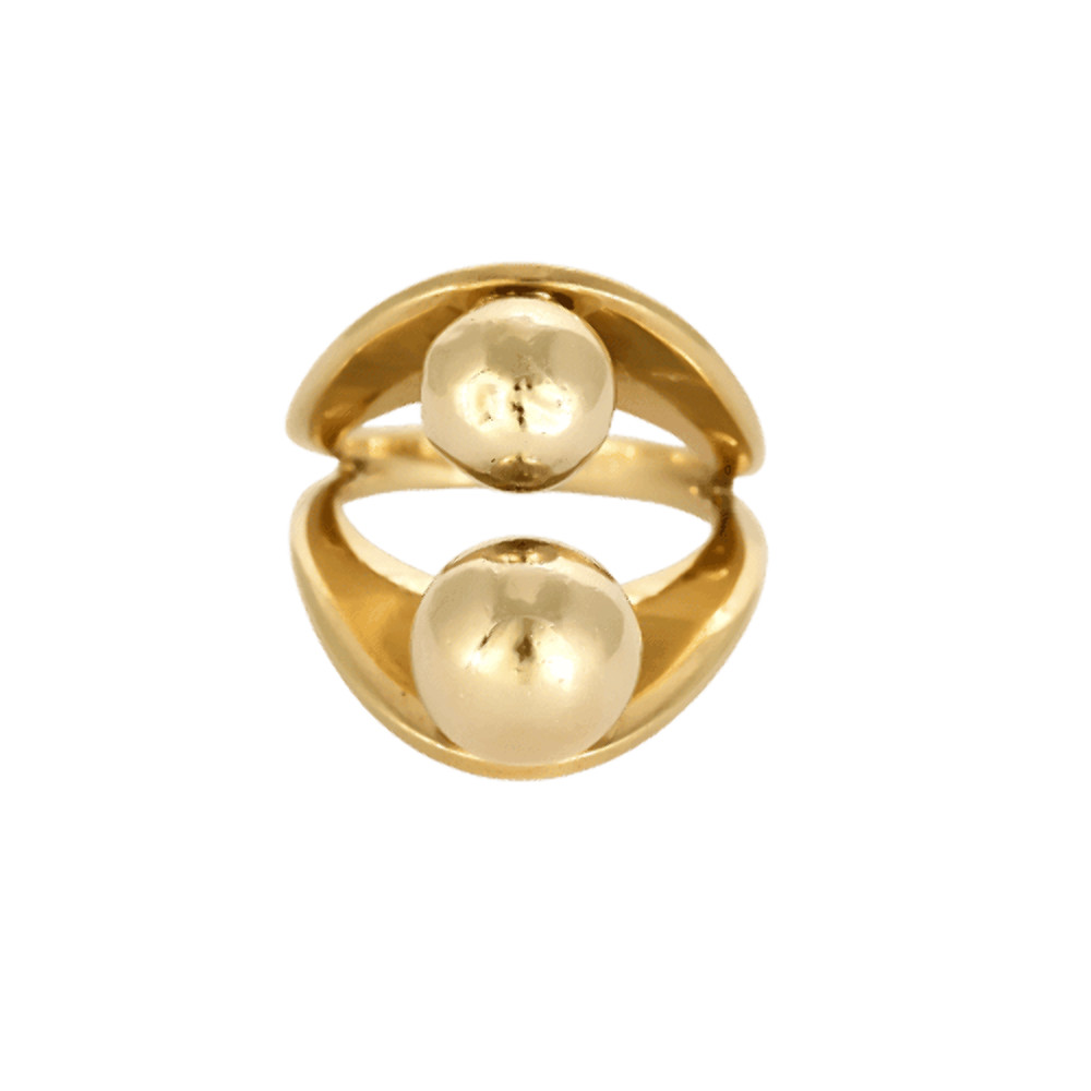 Cartier x Dinh Van - 18ct Yellow Gold Ring