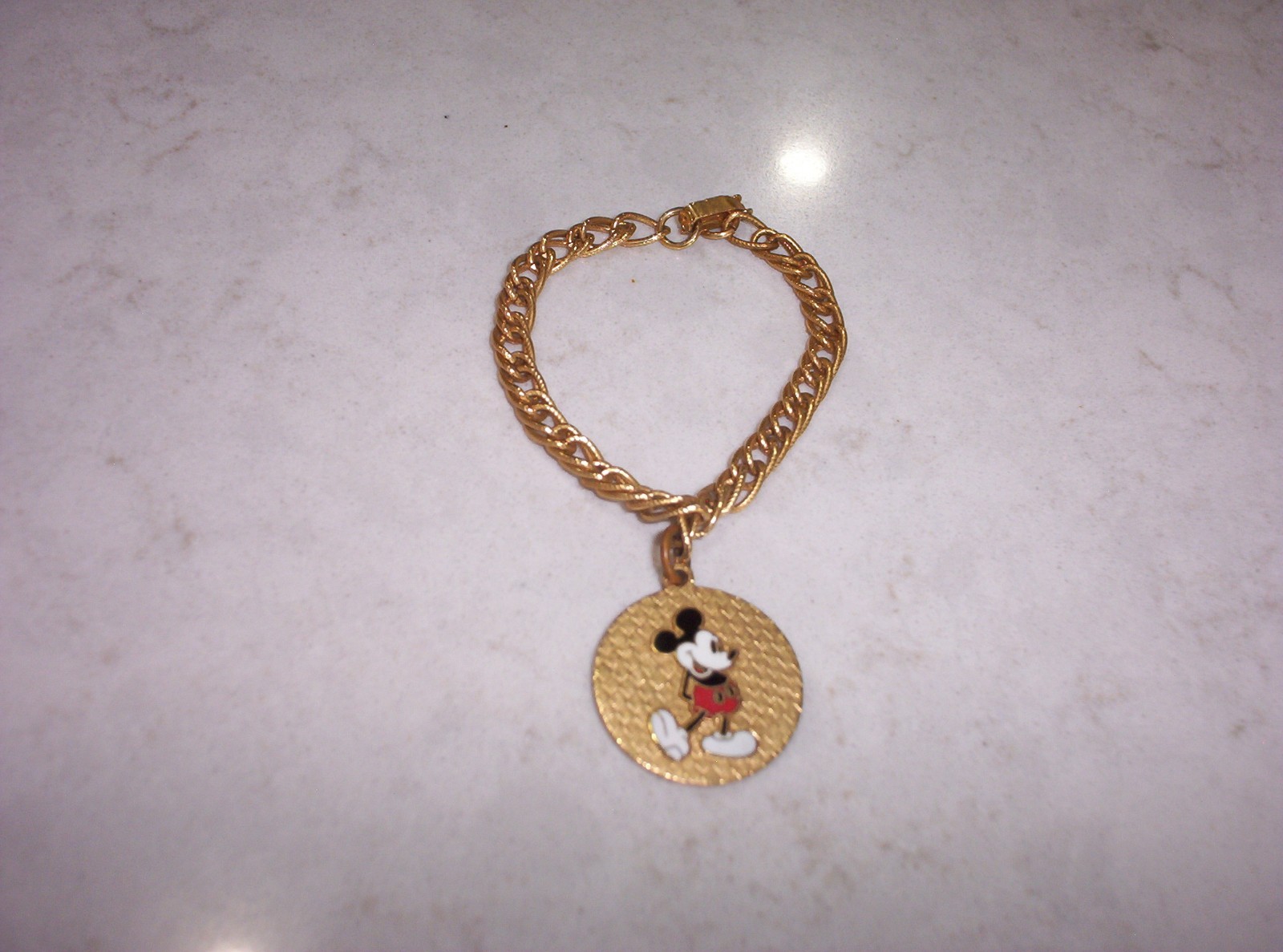 1960s Mickey Mouse Walt Disney vintage charm bracelet