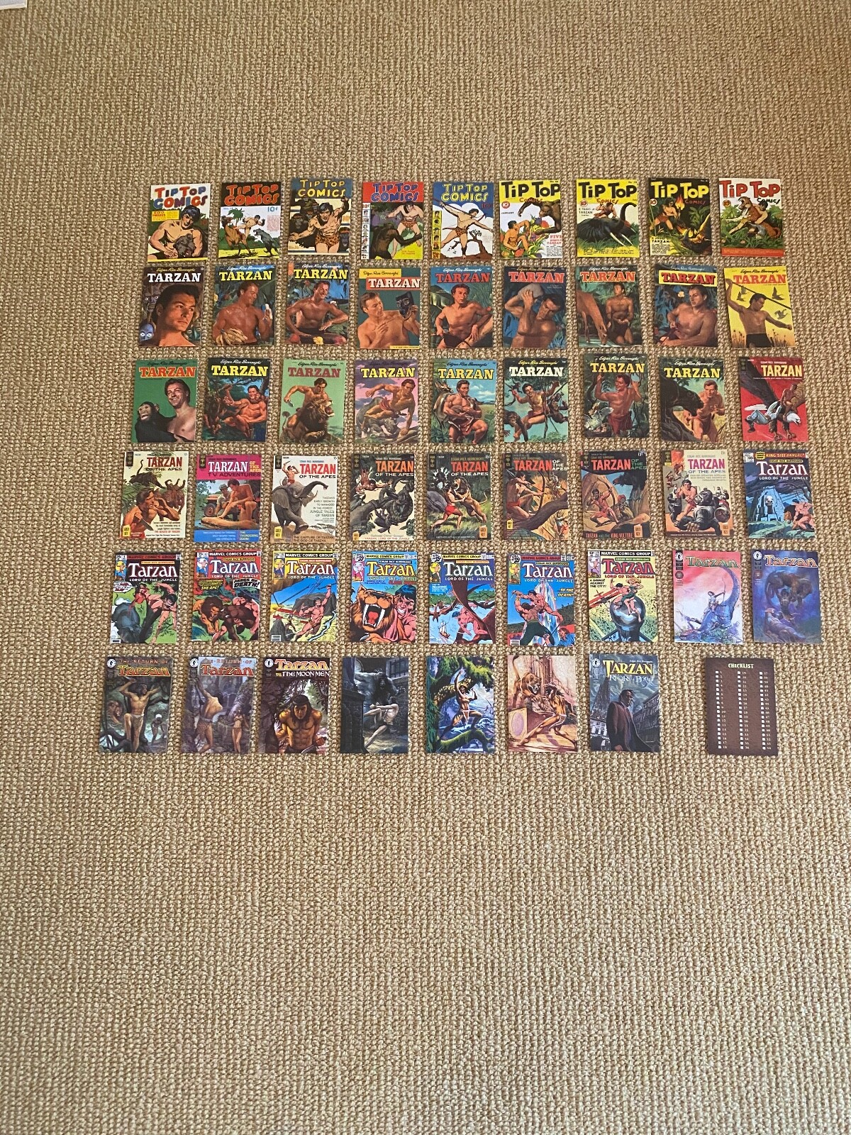 Tarzan 100th Anniversary Base Set Trading Cards Cryptozoic 53 Cards