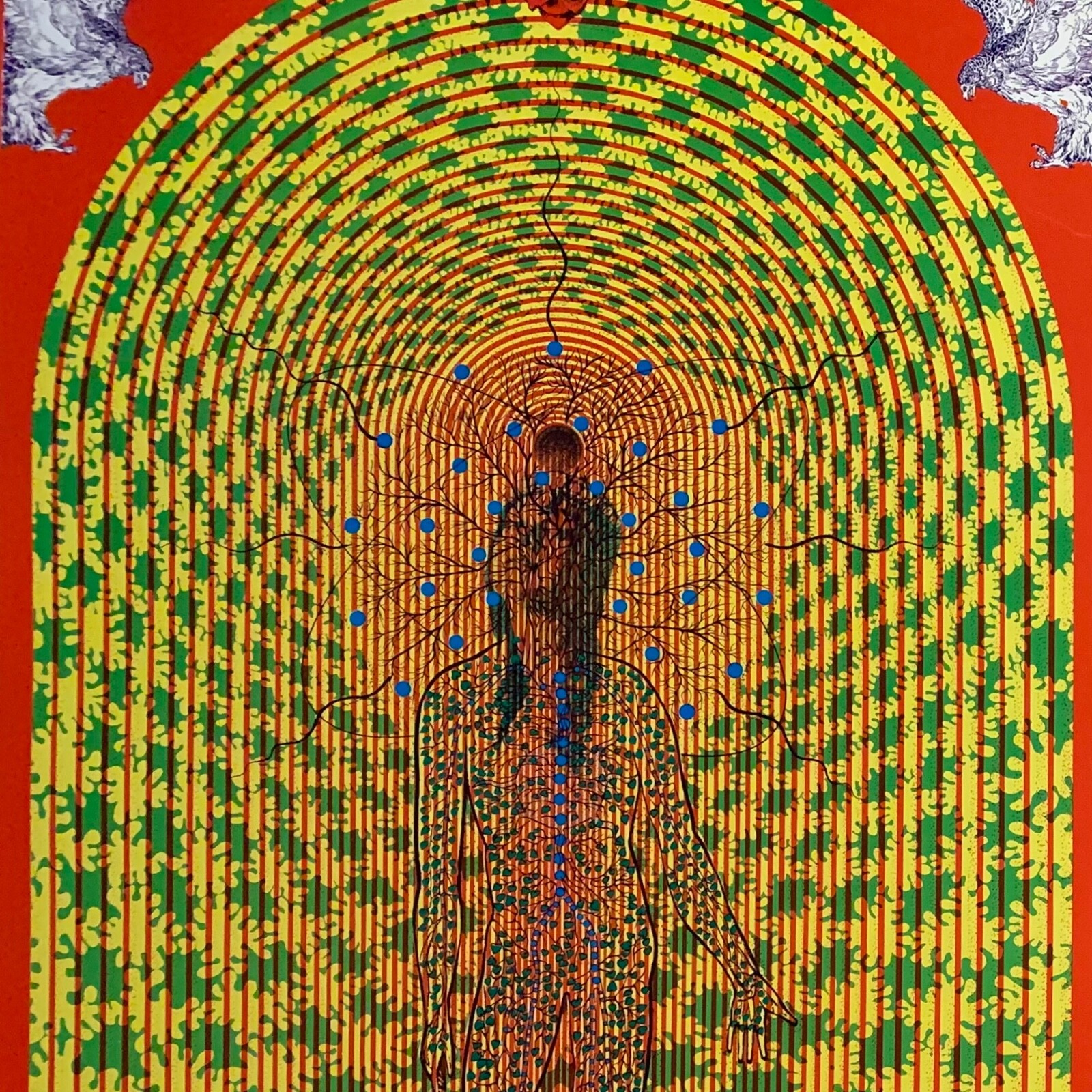Fool on the Hill Original 1967 Art Poster by Sätty 22x35