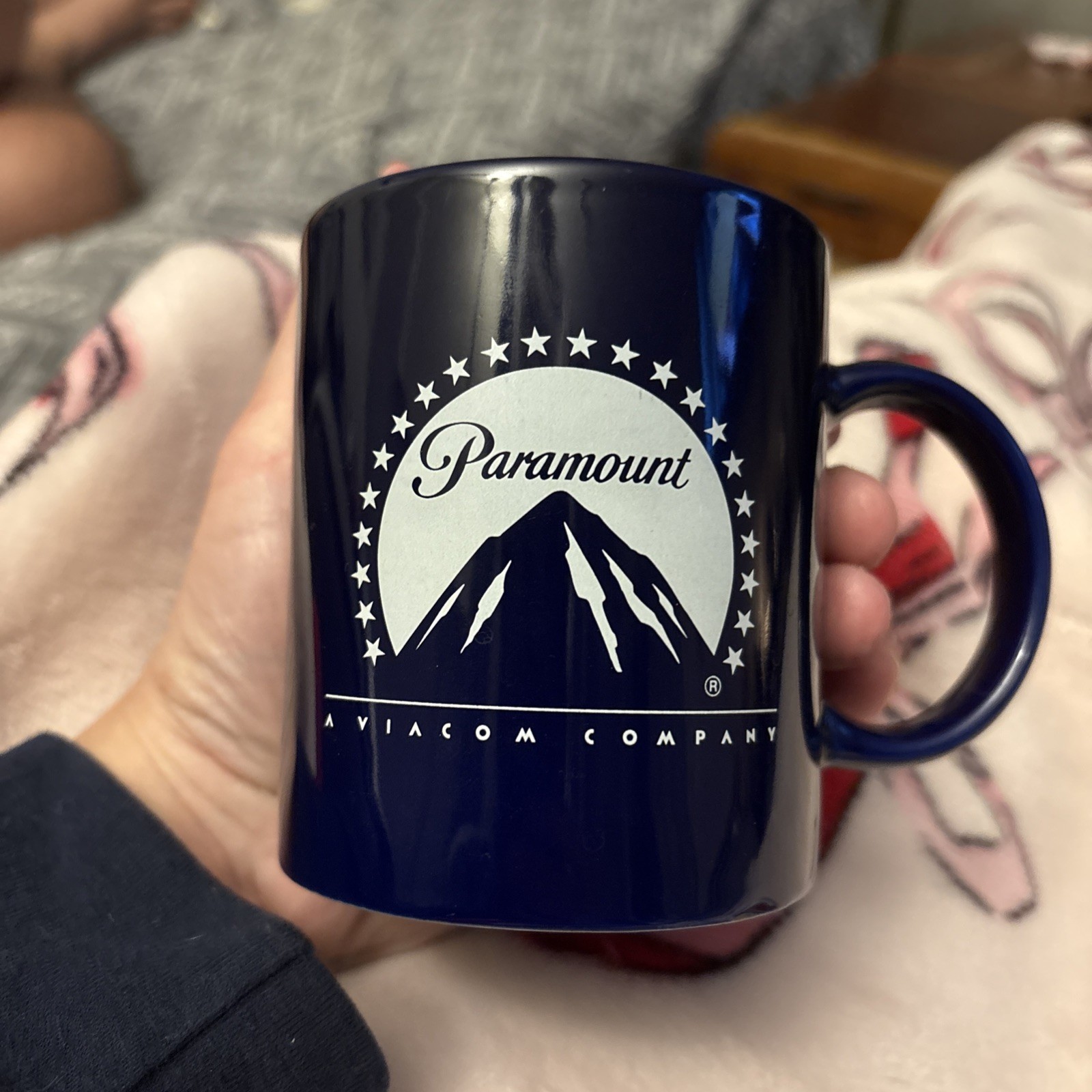 Vintage Paramount Coffee Mug- Blue And White- Never Used
