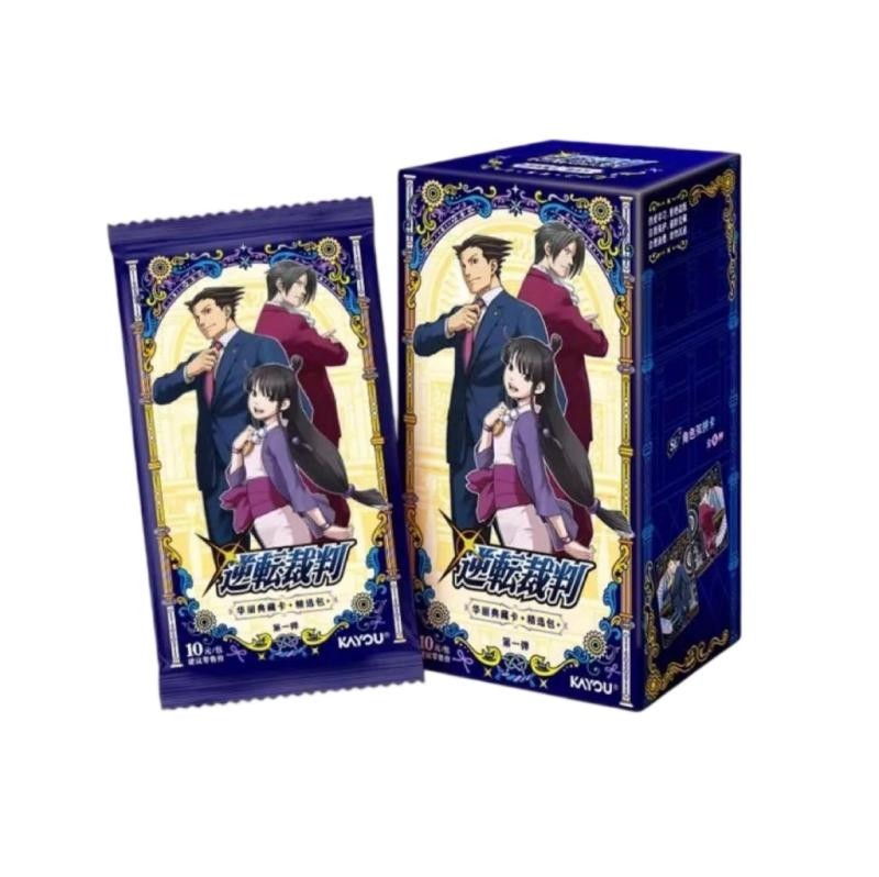 Kayou Gyakuten Saiban Game Ace Attorney Collection Trading Card Anime Box Sealed