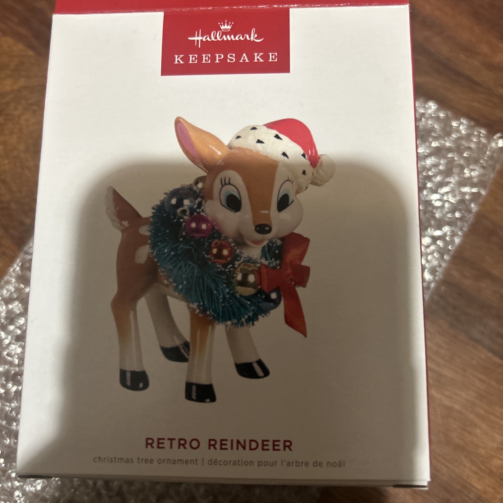 Hallmark 2022 Retro Reindeer Limited Edition Mint in Mint Box SIGNED