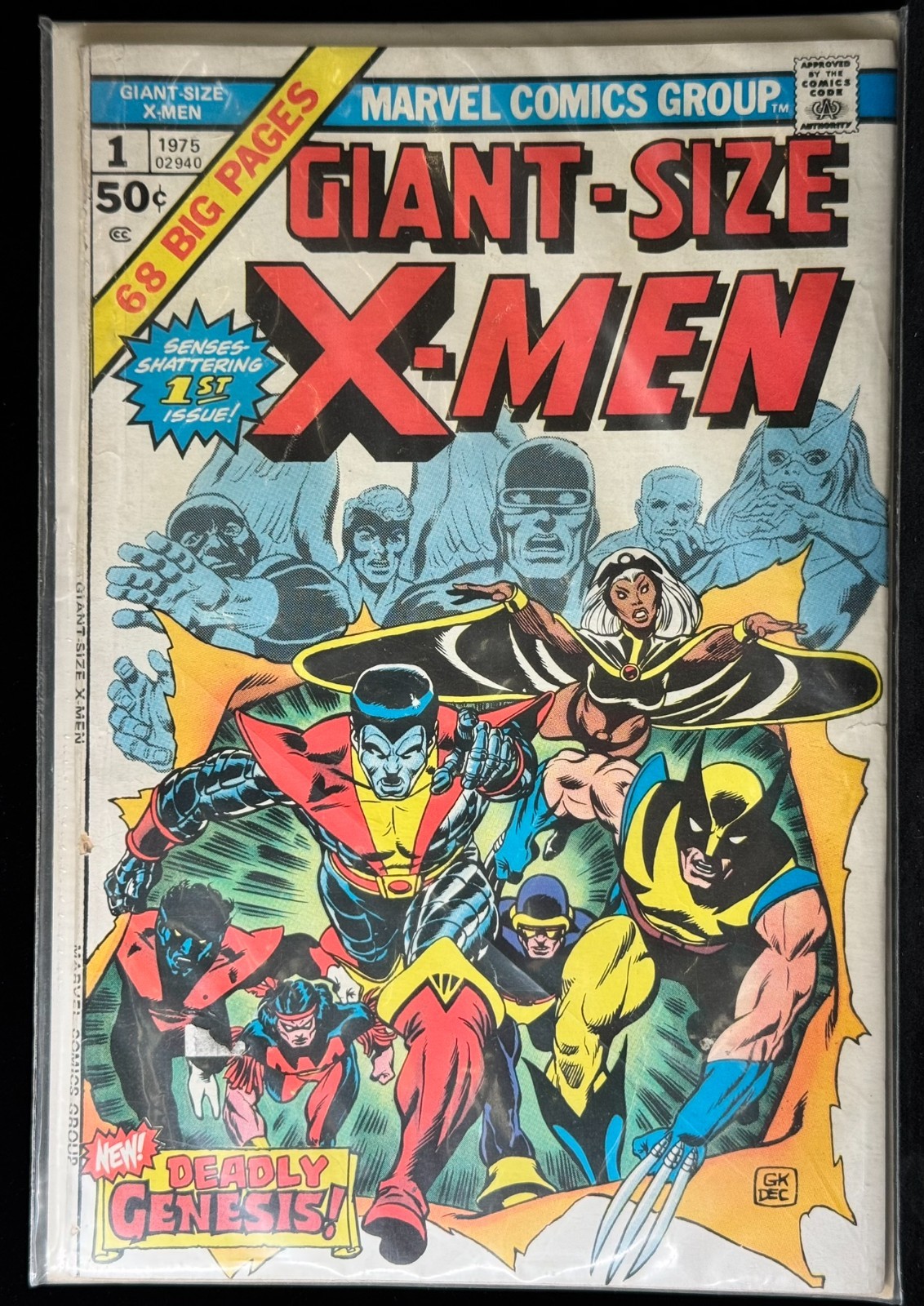 Giant-Size X-Men #1, Marvel Comics 1975 First Storm, Colossus and more