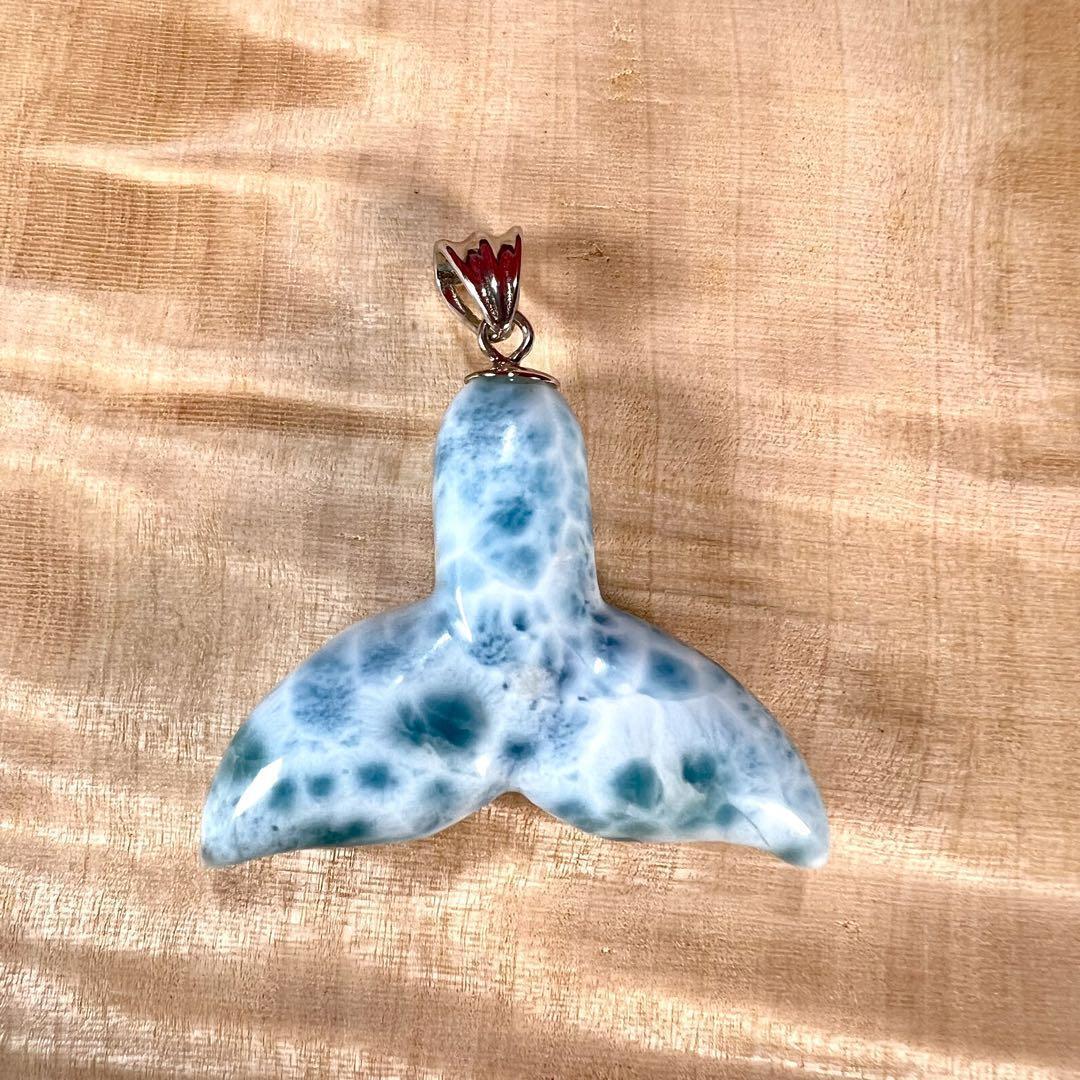 High Quality Larimar Tail Necklace 8