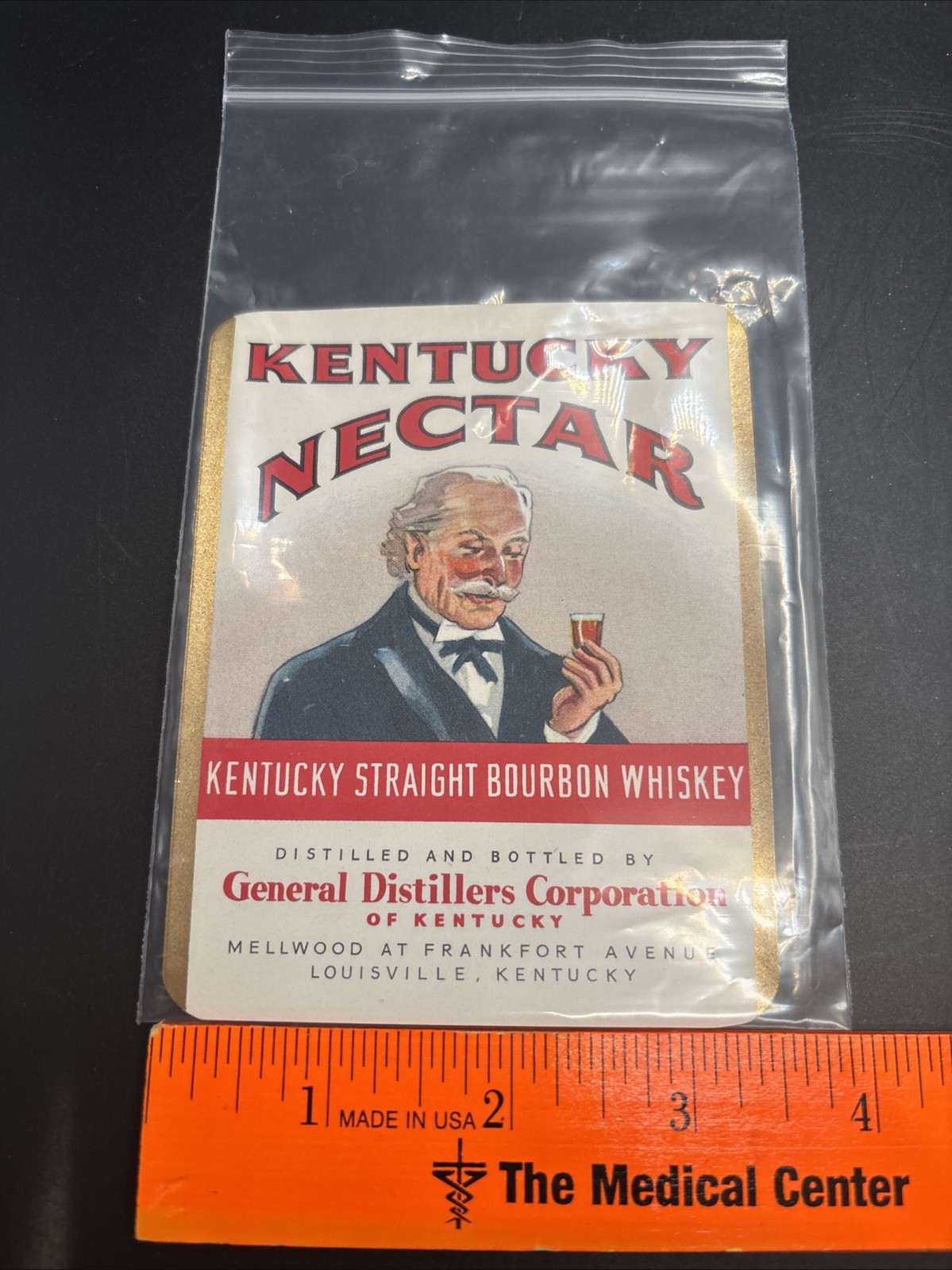 3 Labels Pack In Pack  KY VTG  KENTUCKY NECTAR BOURBON WHISKEY BOTTLE LABEL