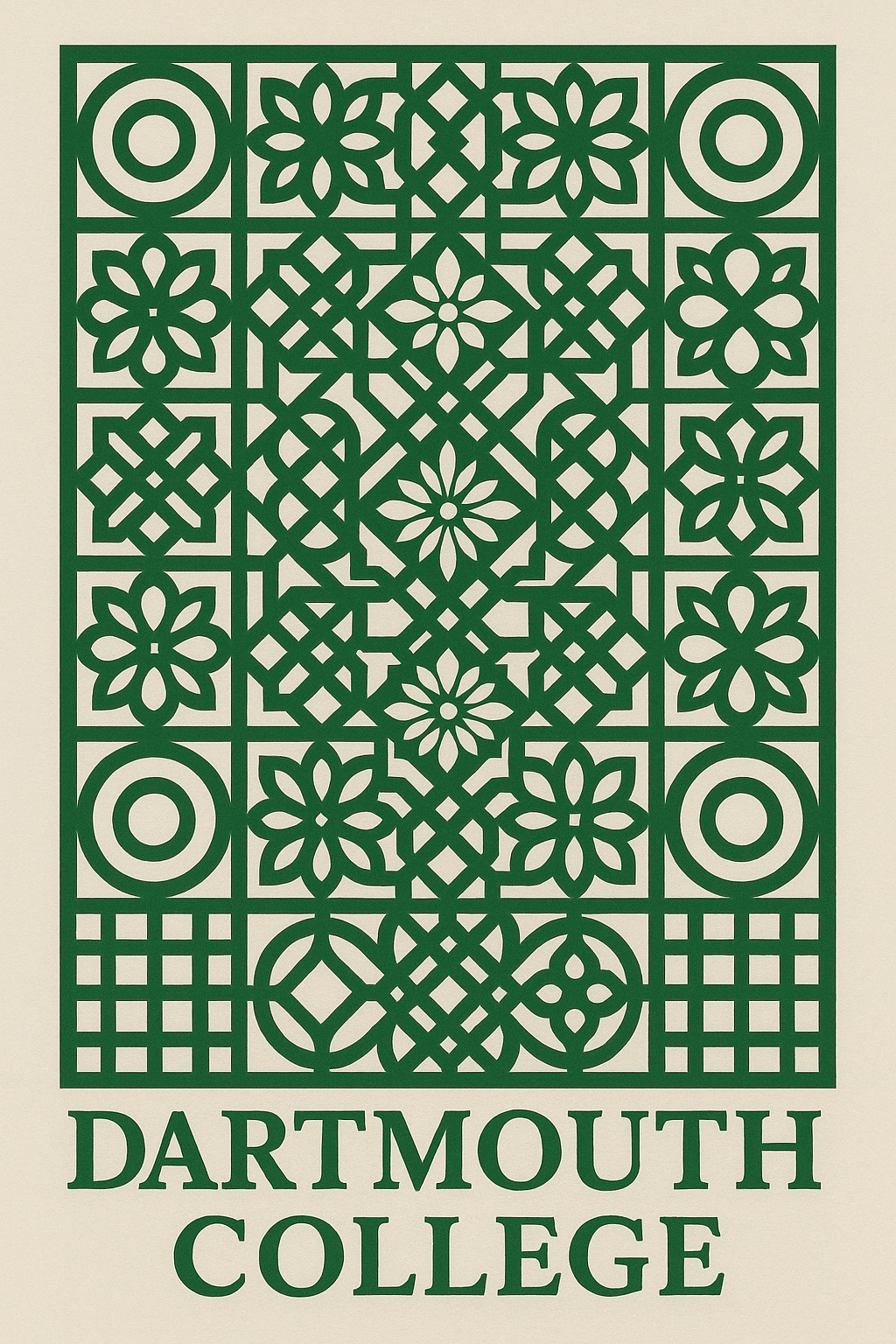 🌟 Dartmouth College Poster - 24x36” - Classic Print 🤯💯